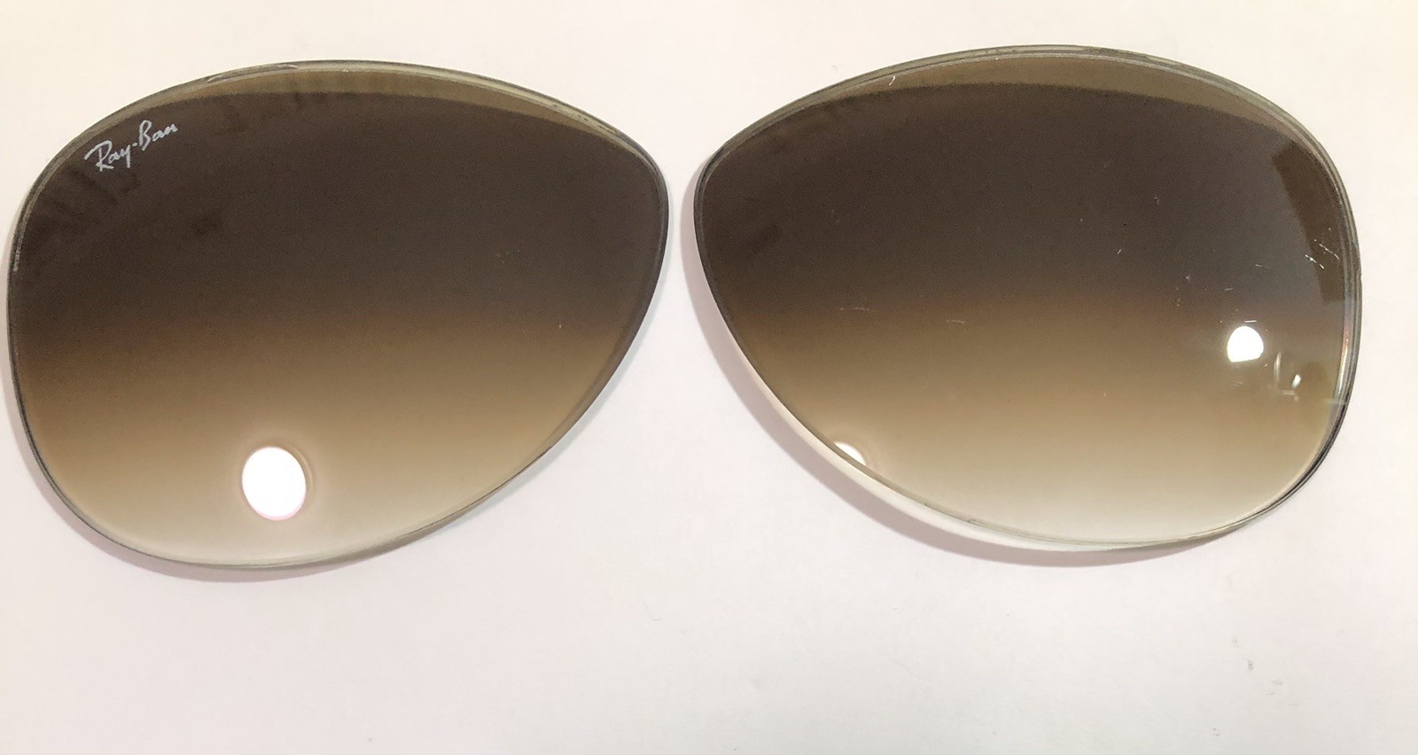Ray Ban RB3362 Cockpit Brown Gradient Replacement Lenses 59mm USED