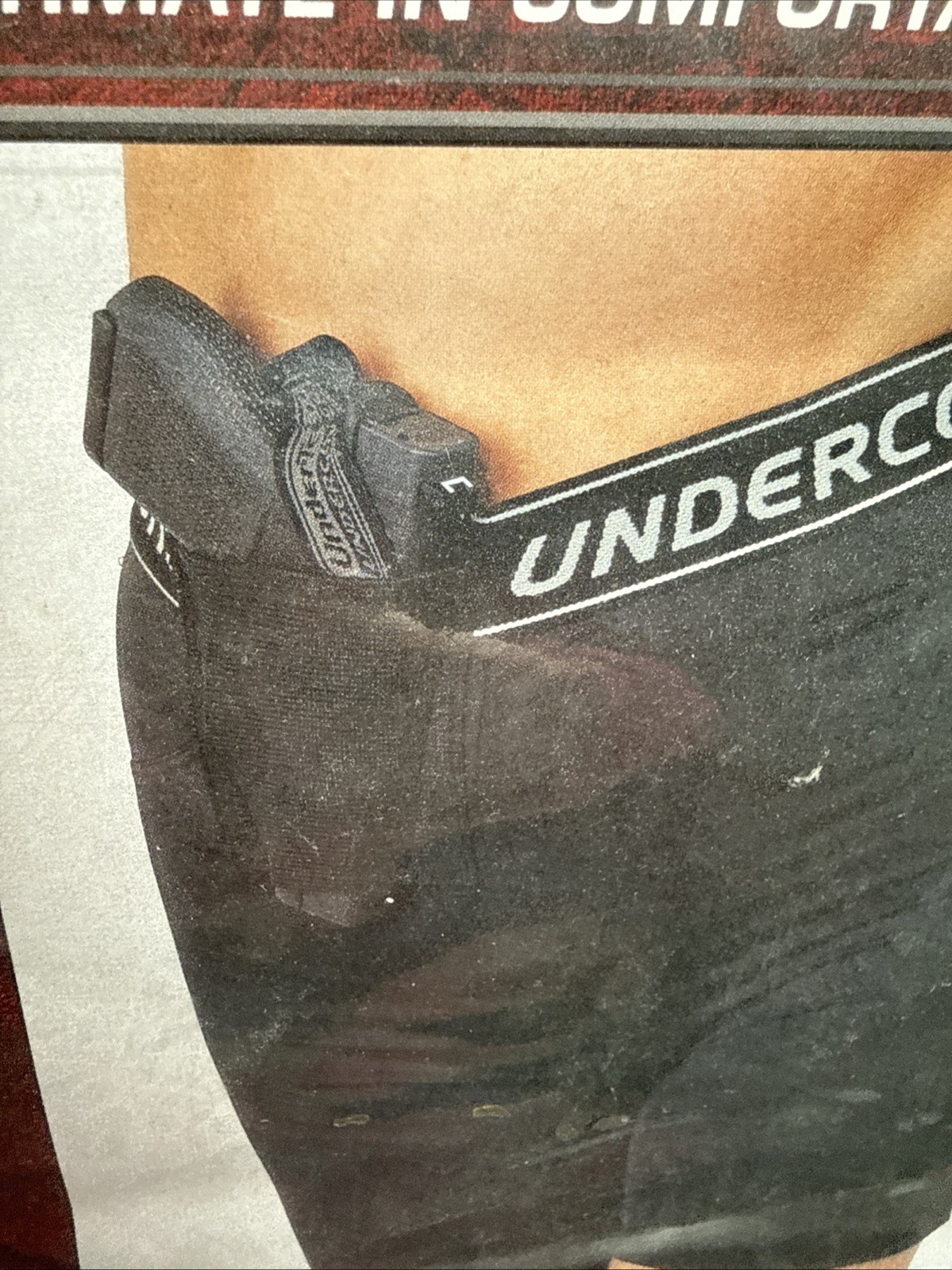 Under Tech Undercover Womens Concealed Front Carry Undershorts 3XL Right Handed