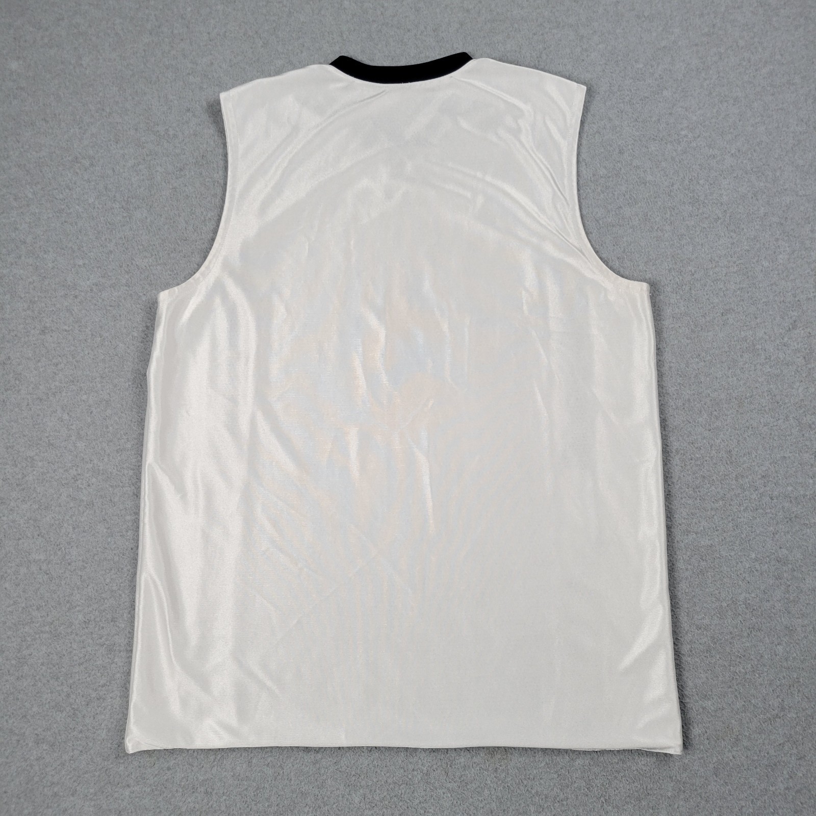 VTG Nike Jersey Men Large Shiny Dazzle Mesh Basketball Center Swoosh Reversible