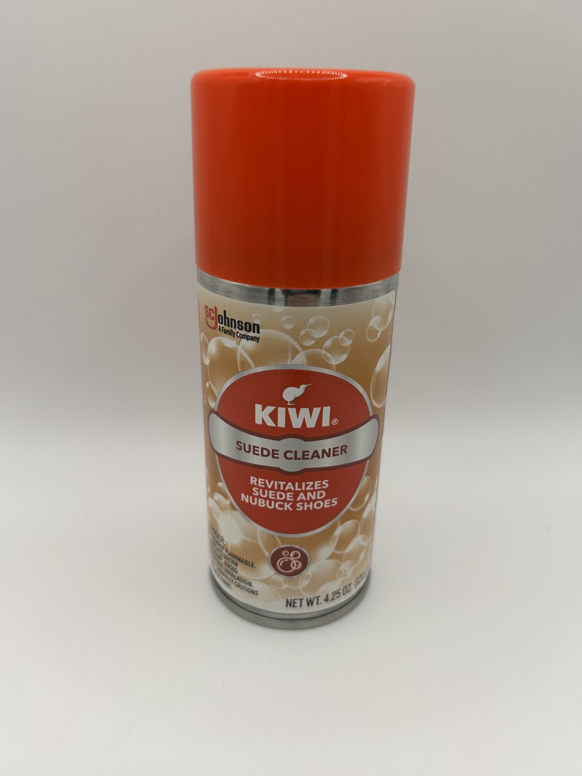 2 Cans Kiwi Suede Cleaner 4.25oz Revitalizes Suede & Nubuck Shoes, Boots, & Gear