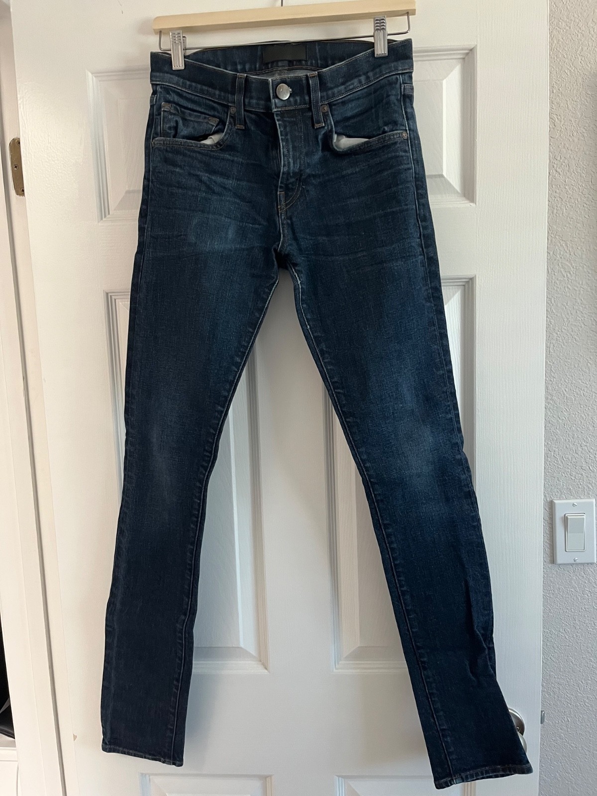 jbrand mick mens jeans indigo wash zipper fly in great condition 29/32