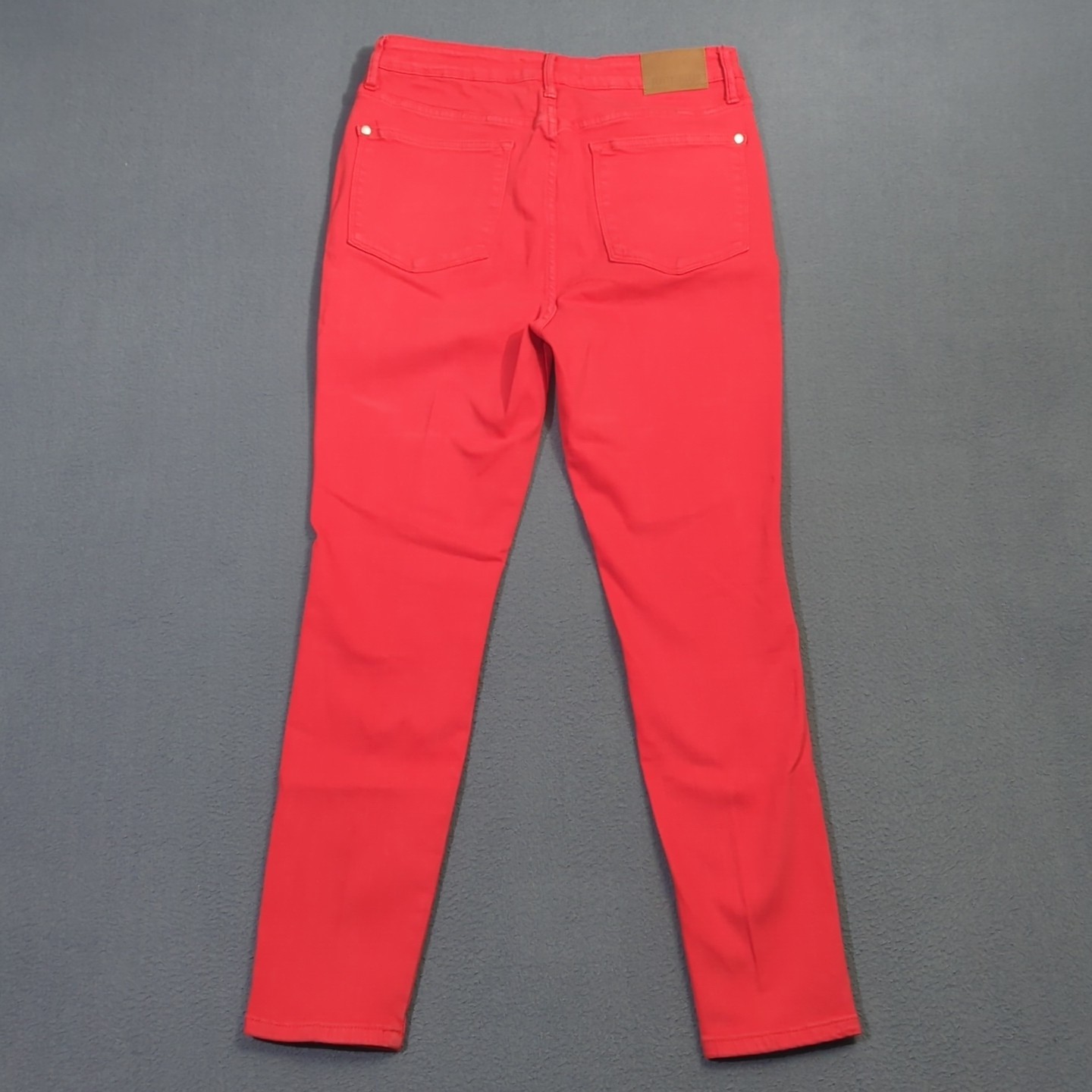 Judy Blue Jeans Women’s 31 Red Garment Dyed Skinny High Rise Denim