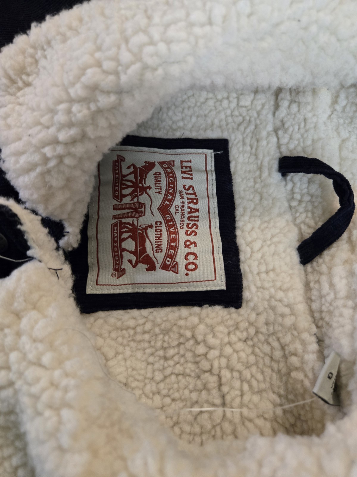 Levi’s corduroy sharpa winter jacket