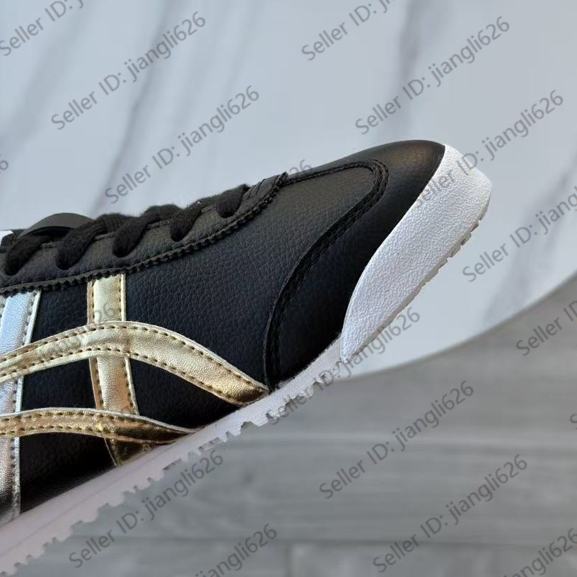 NEW Onitsuka Tiger MEXICO 66 D5V2L 9094 Black Gold Silver