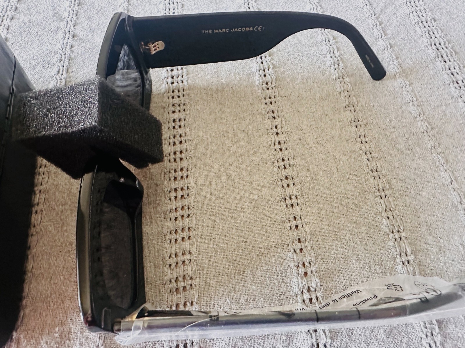 Marc Jacobs Black Shaded Rectangular Womens Sunglasses 488 N/S 50 27 145