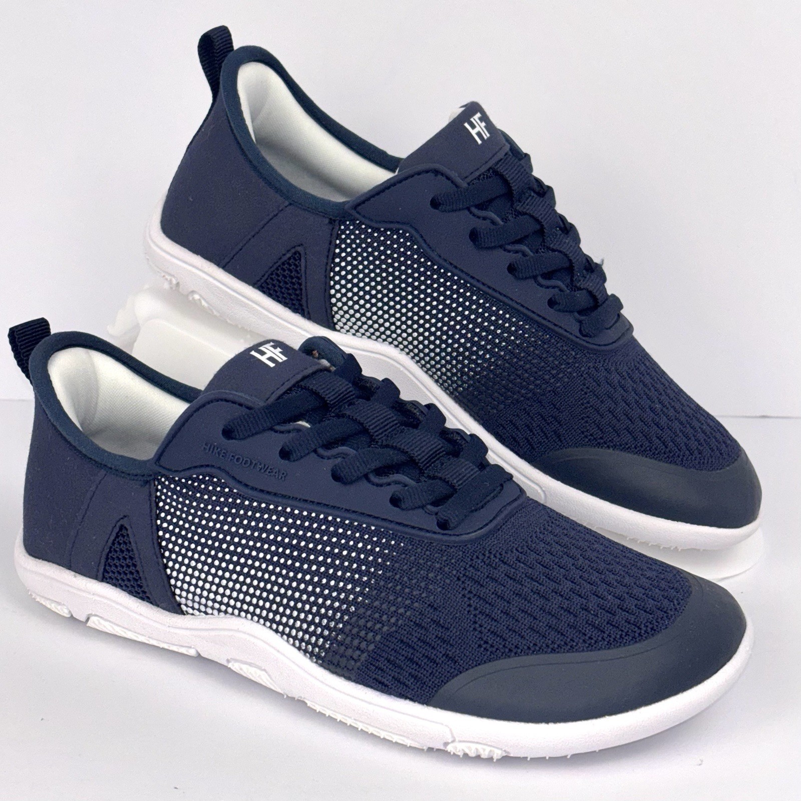 Hike Footwear HF Stride Ergonomic Barefoot Shoe Unisex Sz M 4 W 6 EU36 Navy Blue