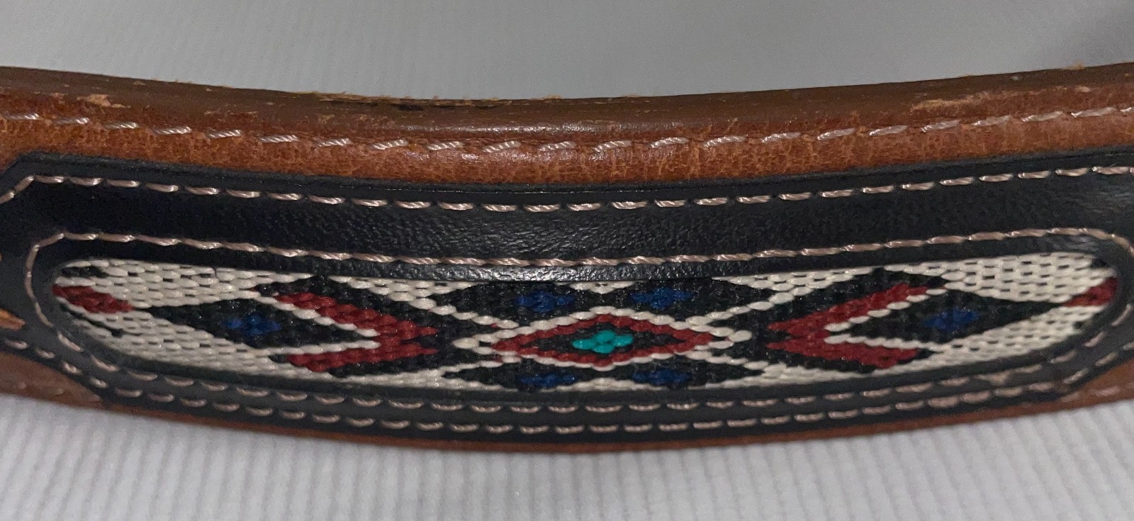 Wrangler 36/90 Genuine Leather 6904- 028 Handcrafted Belt