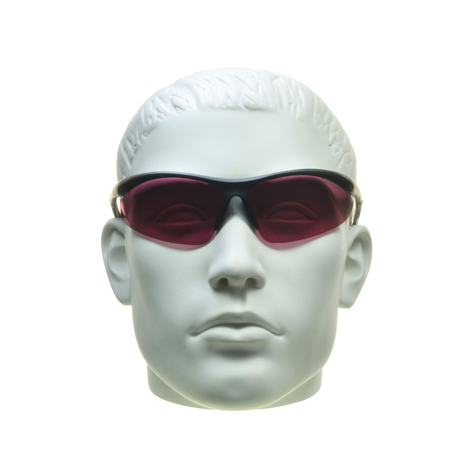proSPORT Rose Pink Tinted Polarized Sport Sunglass Durable TR90 Large,