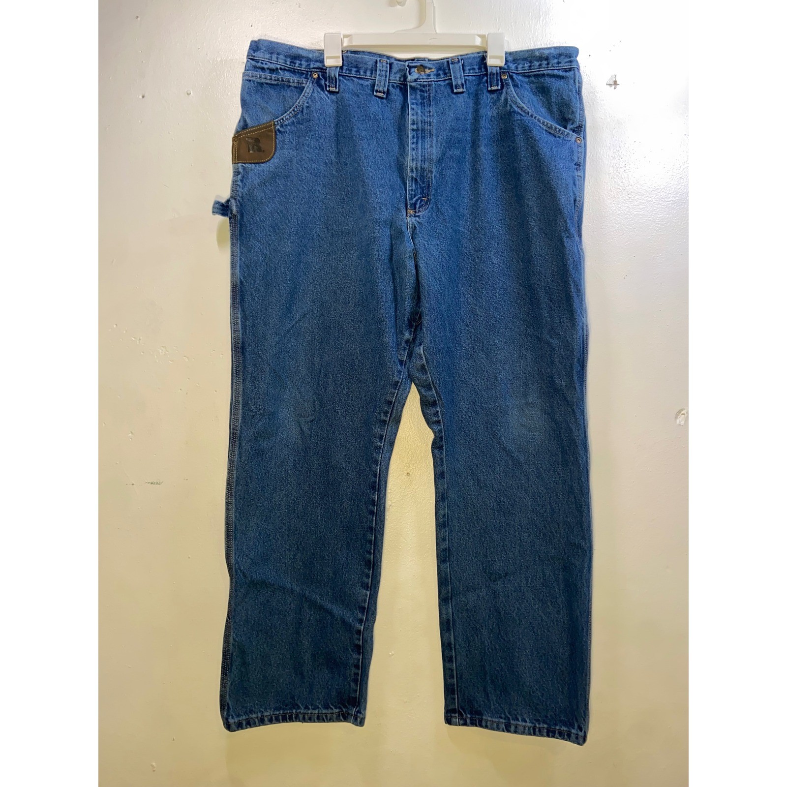 Wrangler RIGGS Workwear Mens Carpenter Jeans Durashield Denim 44×32 103W020AI