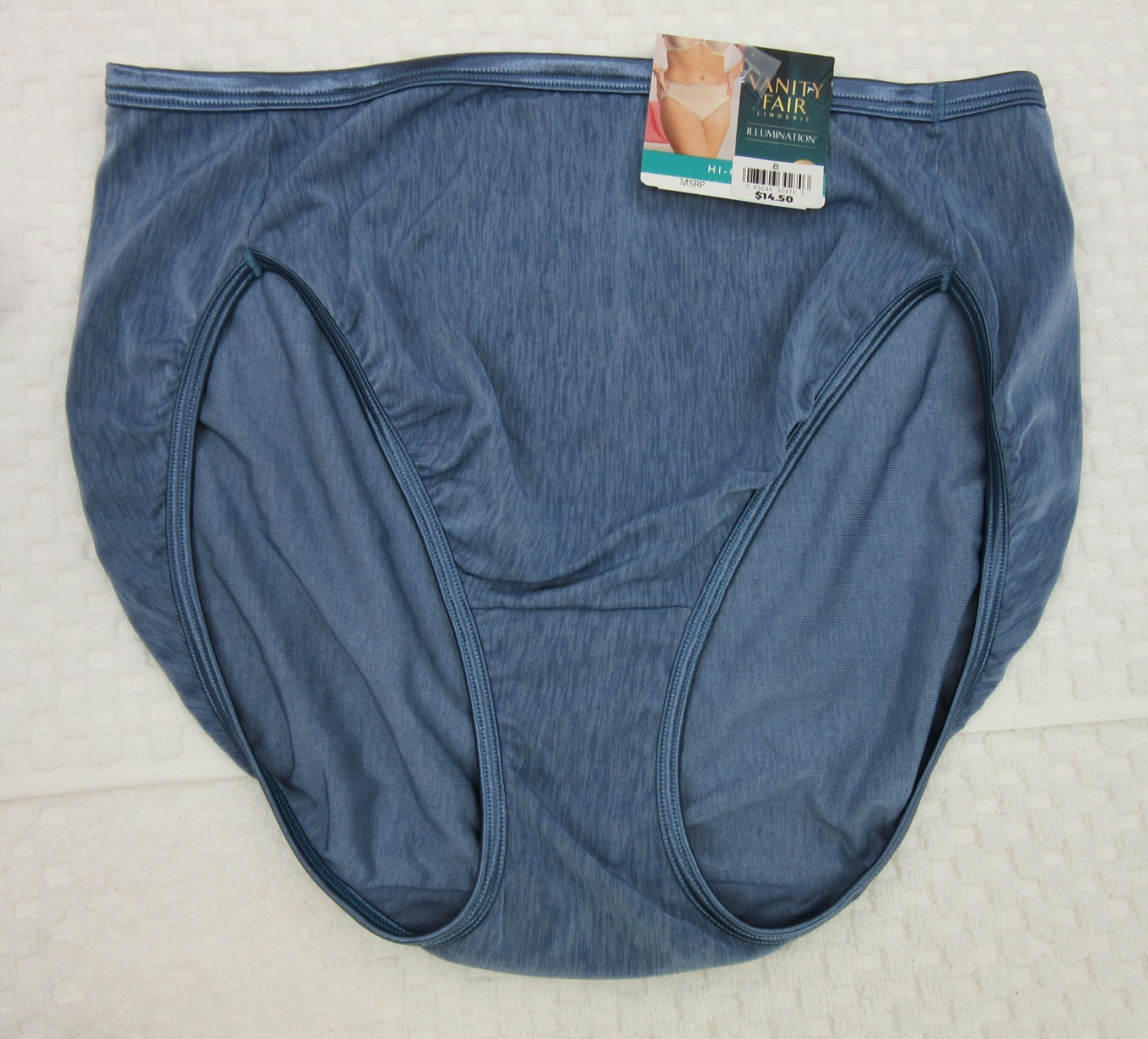 NWT set/3 VANITY FAIR ILLUMINATION HI CUT 13108 STEELE BLUE COSMOGARDEN PARADISE
