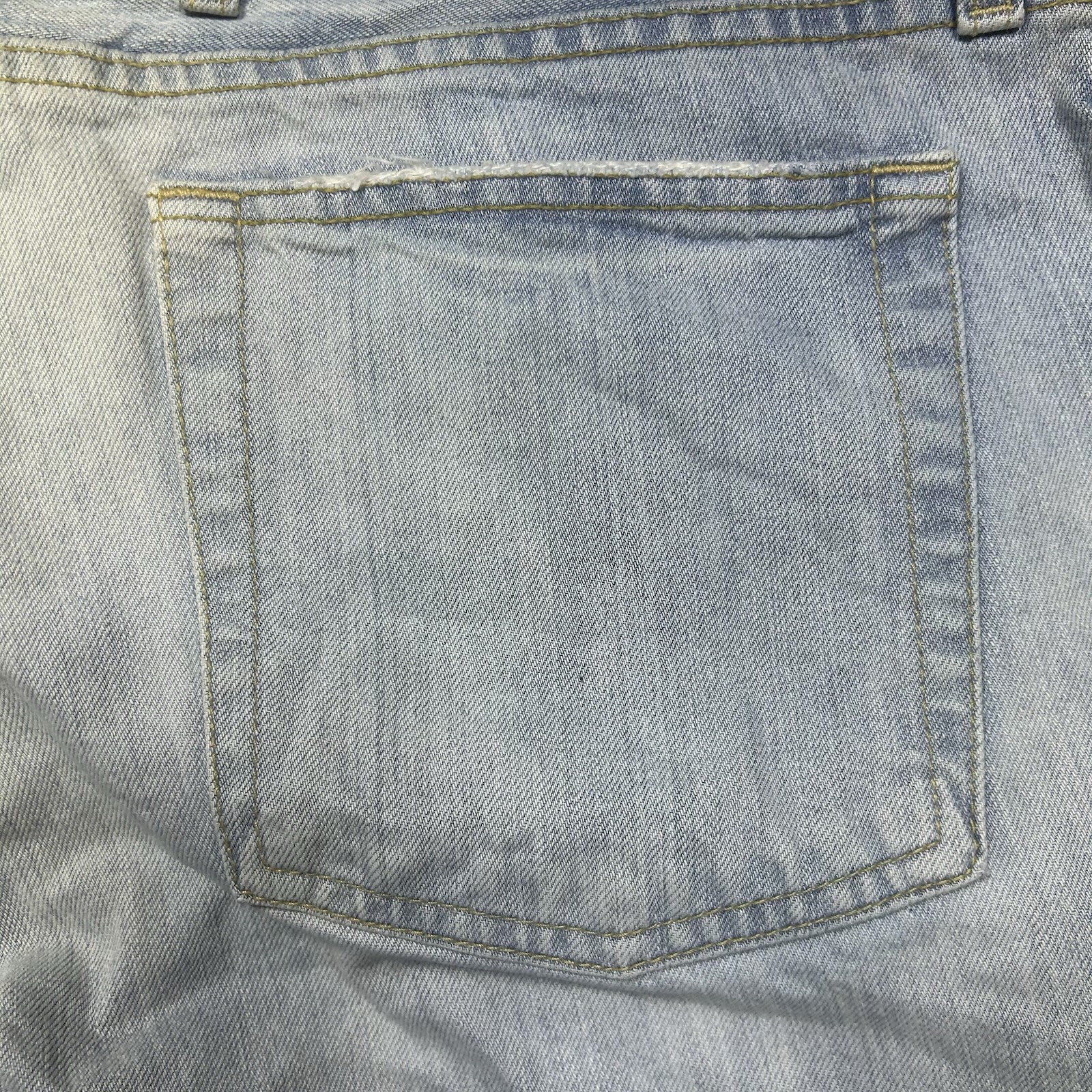 Vintage GAP 1969 Jeans Men’s 36×29 Blue Stonewash Button Fly Straight Fit Y2K