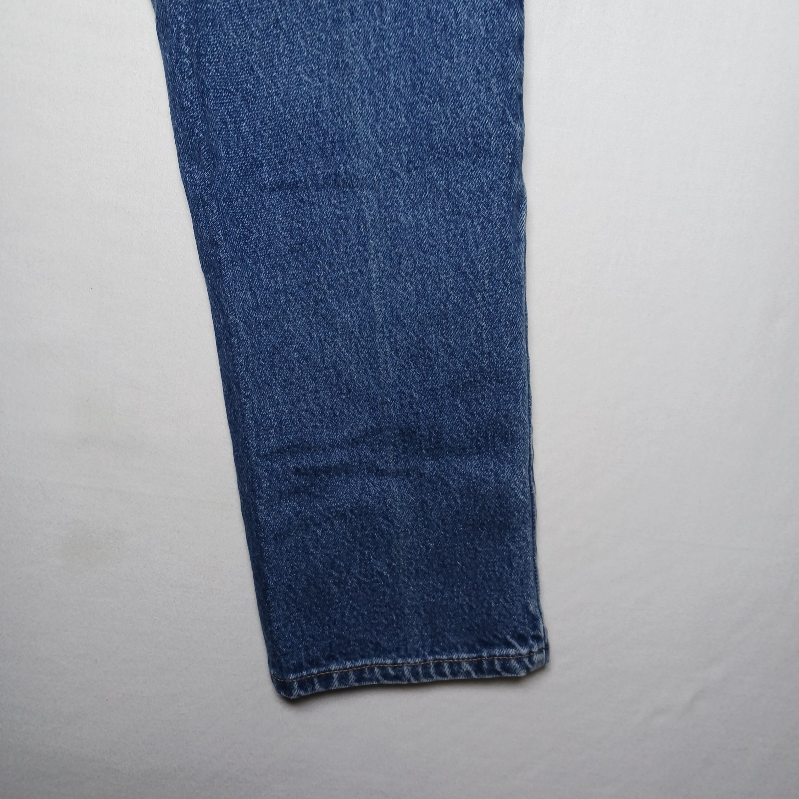 Vintage 2001 Tommy Hilfiger Mens Straight Leg Jean 26X30 Raw Blue Denim USA
