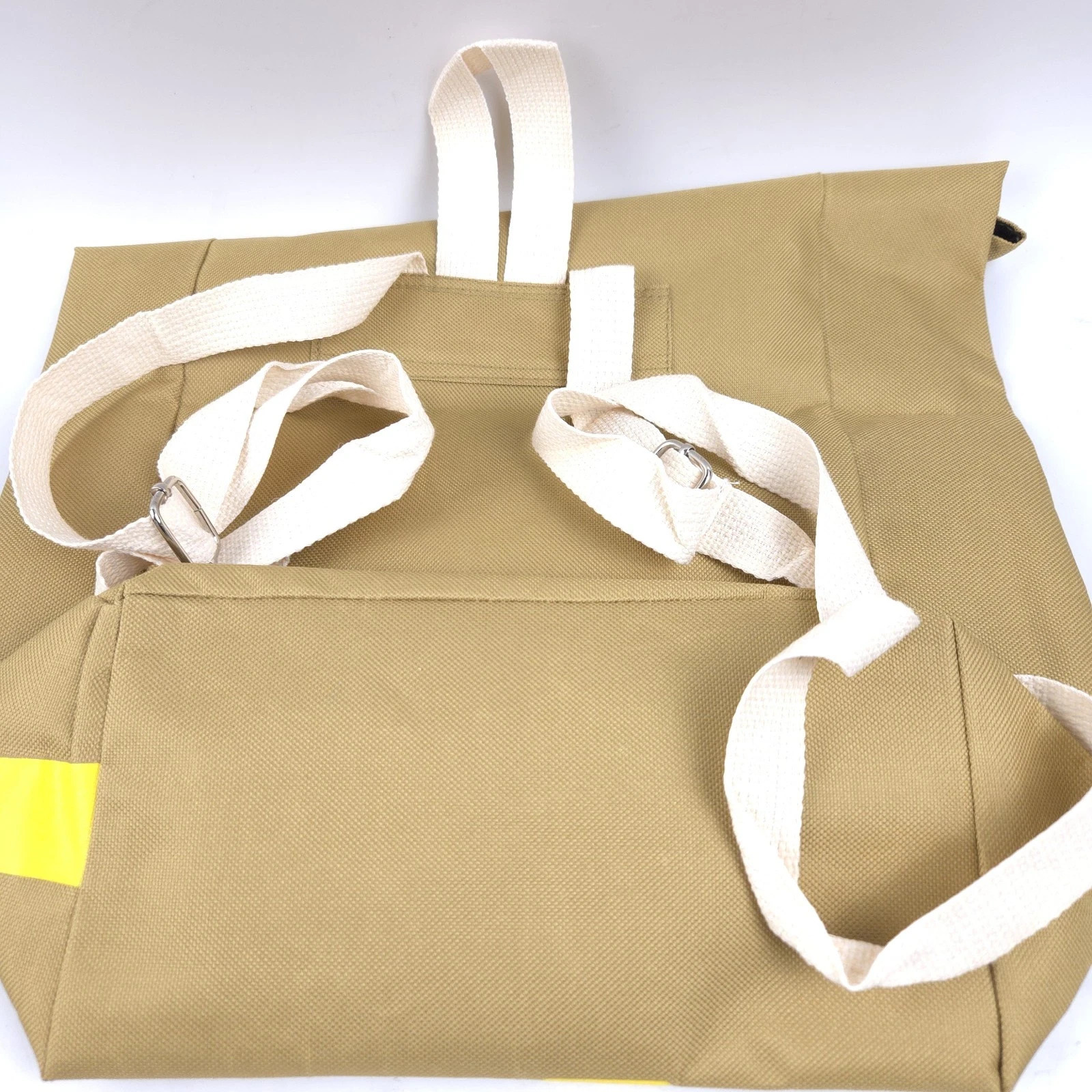Classic Retro 90s Y2K McDonald’s Paper Bag Canvas Backpack Rucksack Purse