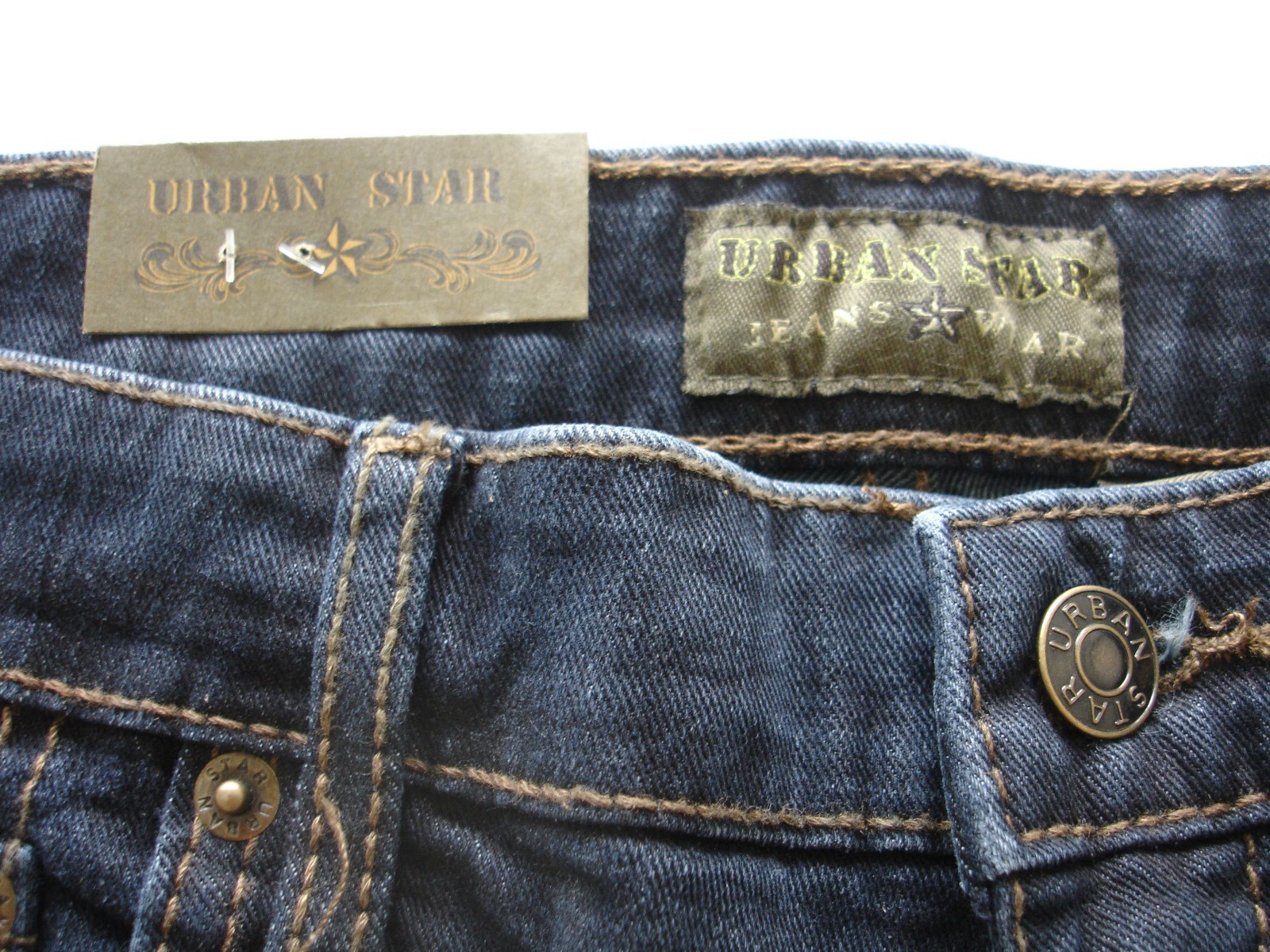 Urban Star men’s jeans – relaxed fit – straight – 36 x 32 – Dark Blue – NEW!!