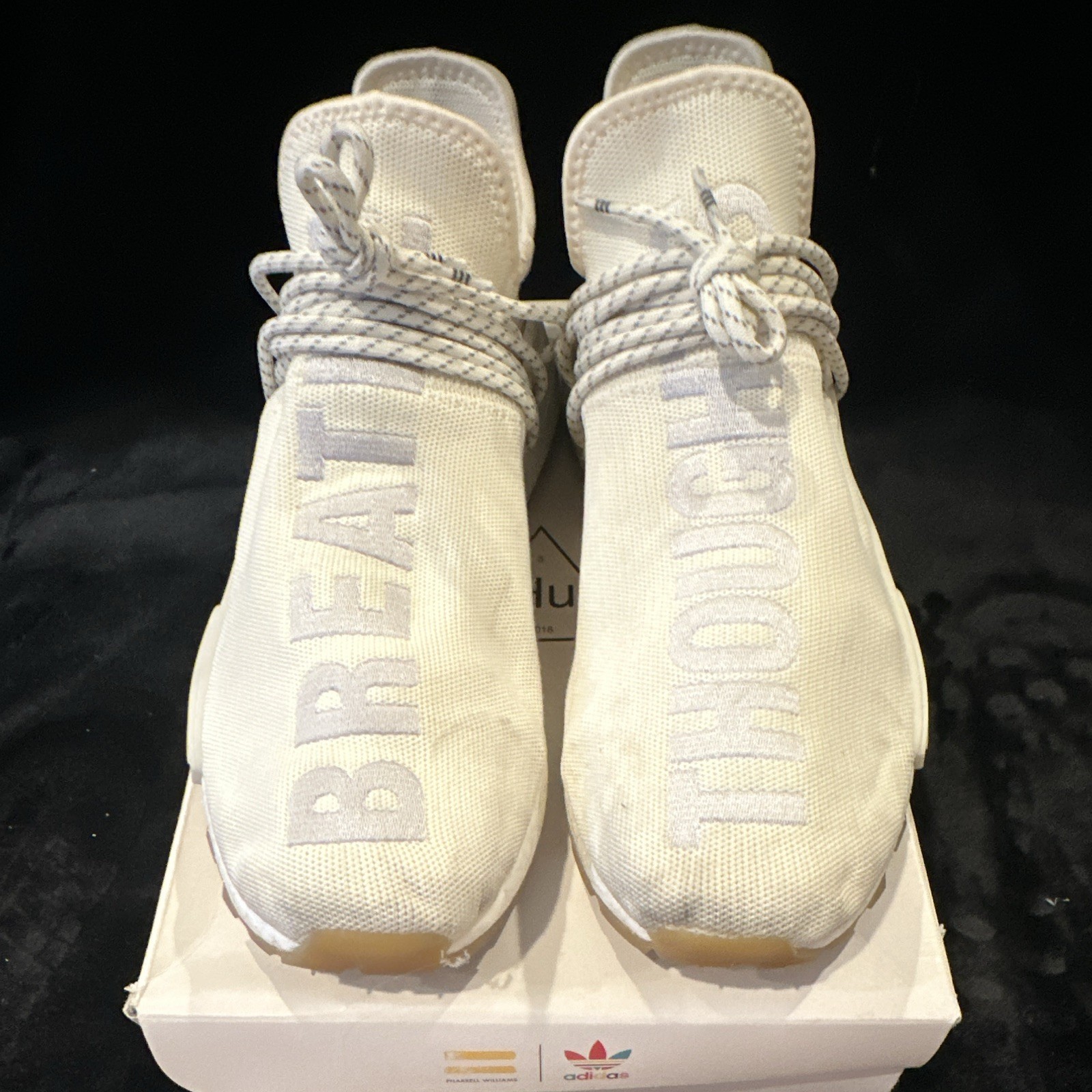 adidas Pharrell PW HU NMD Human Race Trail PRD Cream/Raw White EG7737 2019