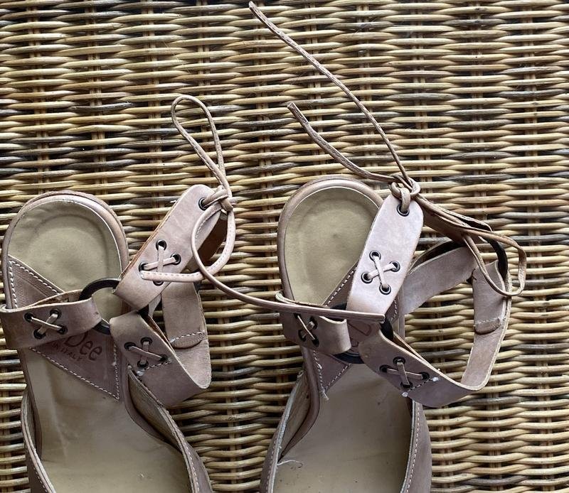 women julie dee heels beige leather 38