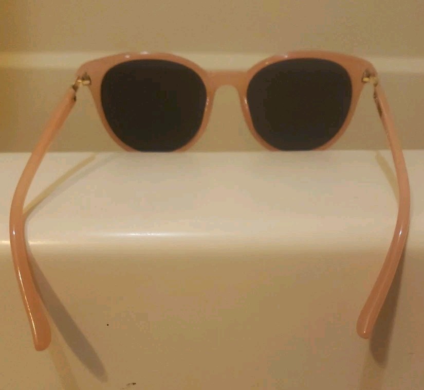 J.CREW Factory Women’s Rounded-Frame Sunglasses Milky Brown or Pinkish Brown