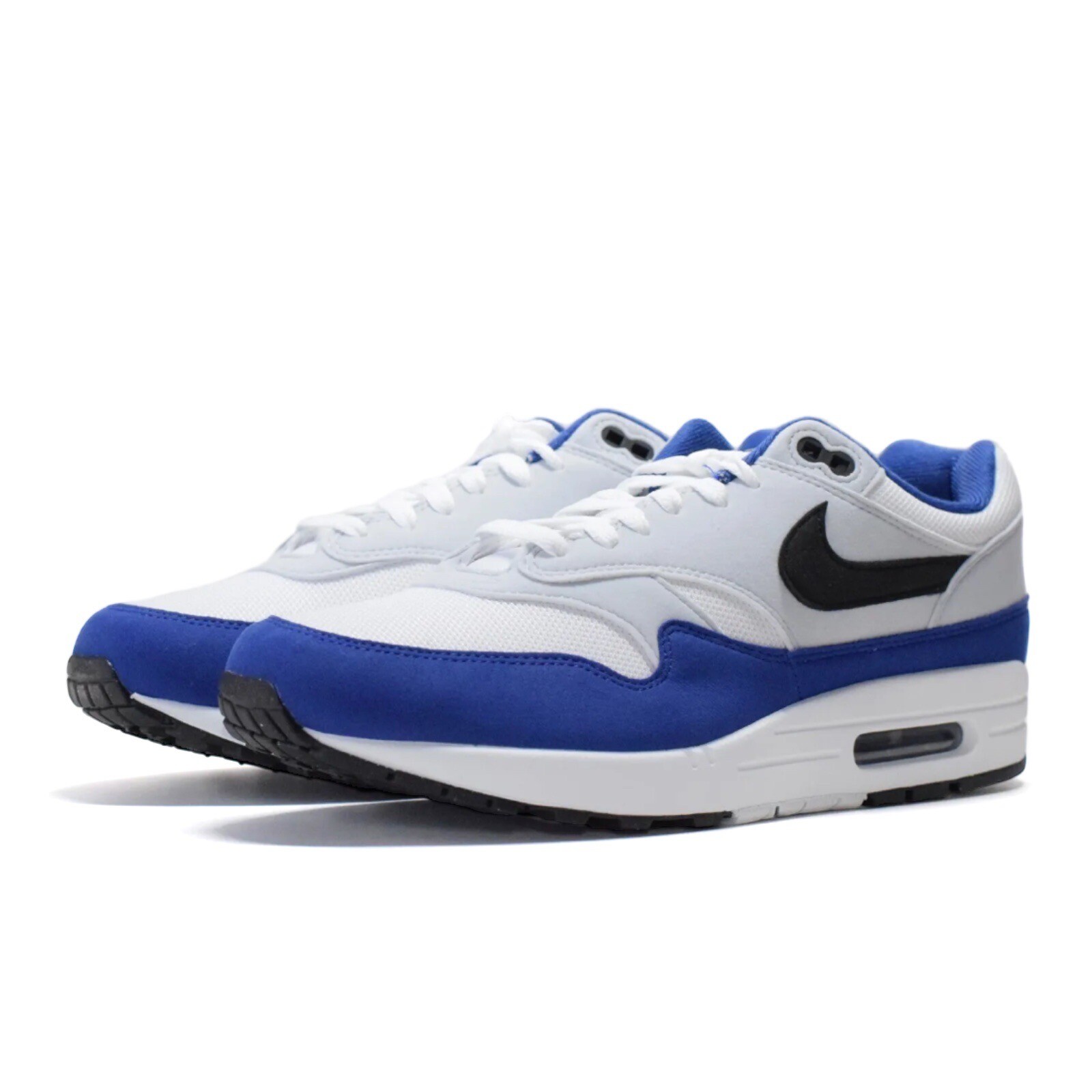 Nike Air Max 1 White Royal Blue Black FD9082-100