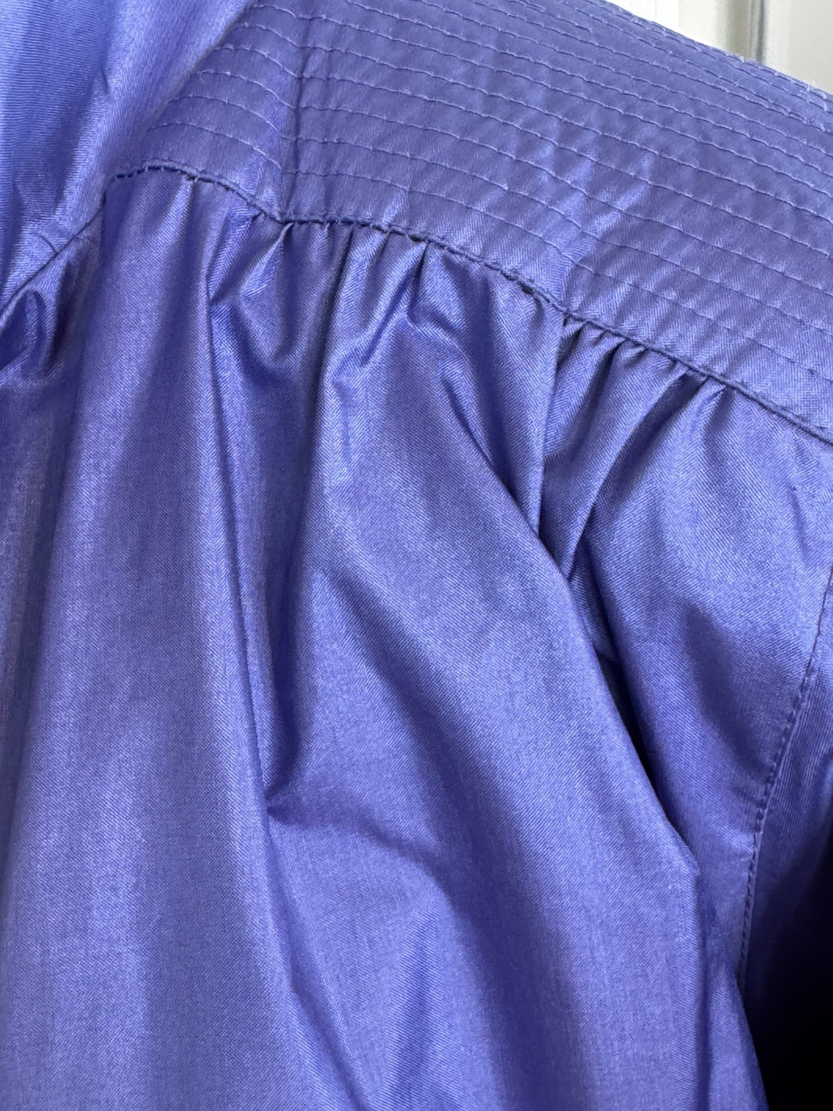 Vintage Chiago By Fleet Street Blue Trench Coat 10