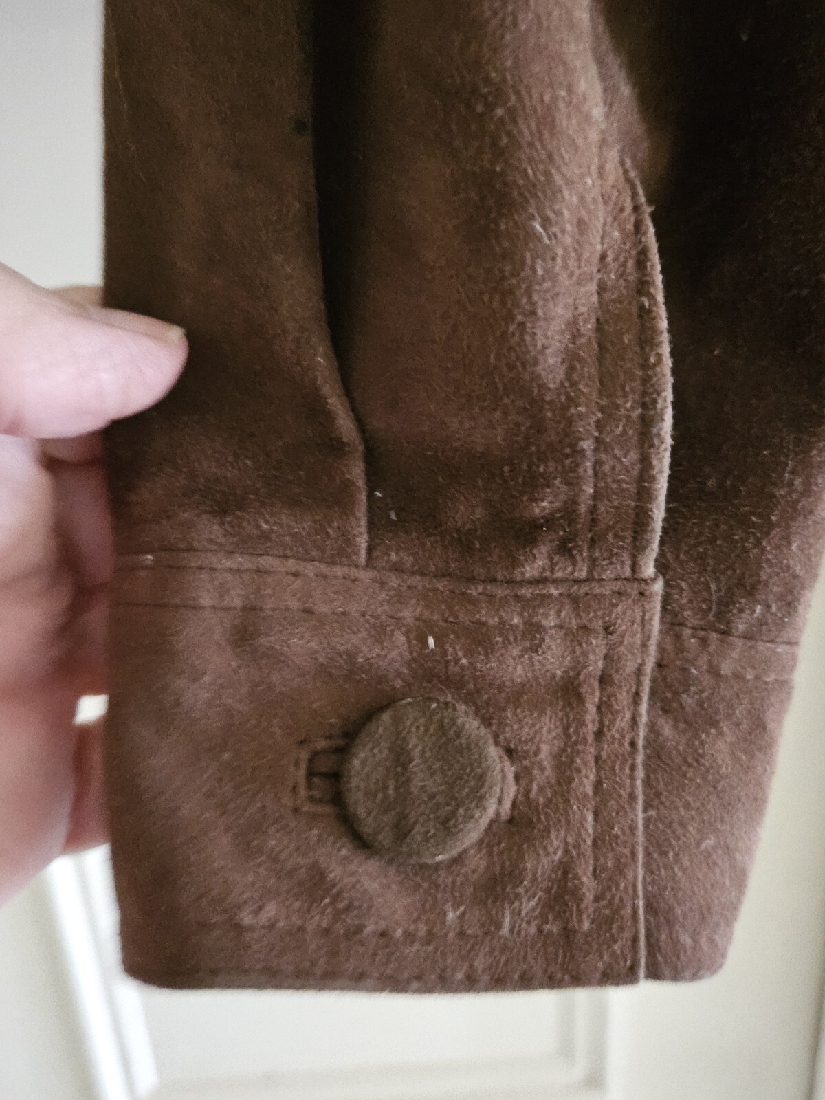 Soft Suede Cropped Jacket by Joseph – S