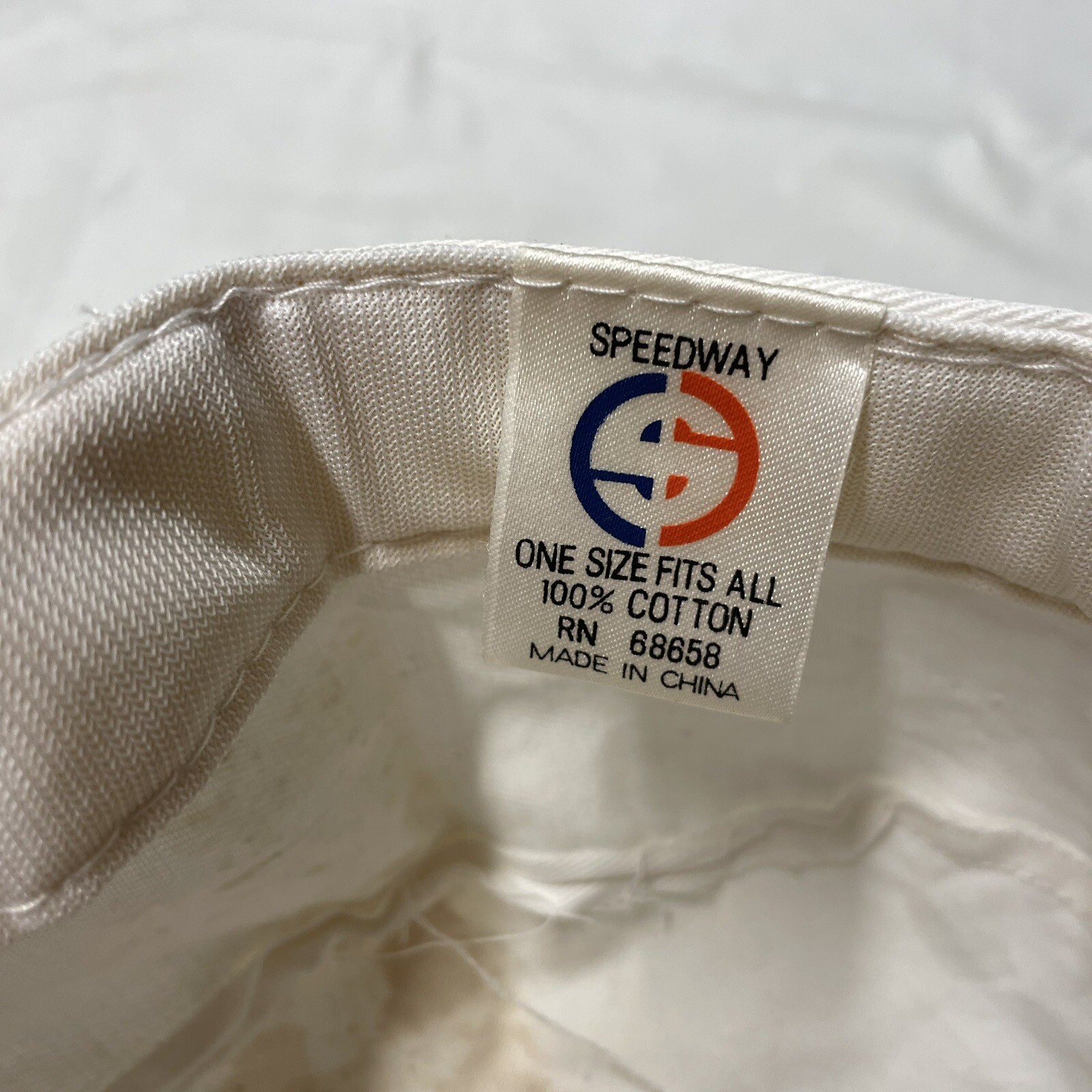 Vintage Syracuse University Snapback Hat Cap White Orange 80s College Sports 90s