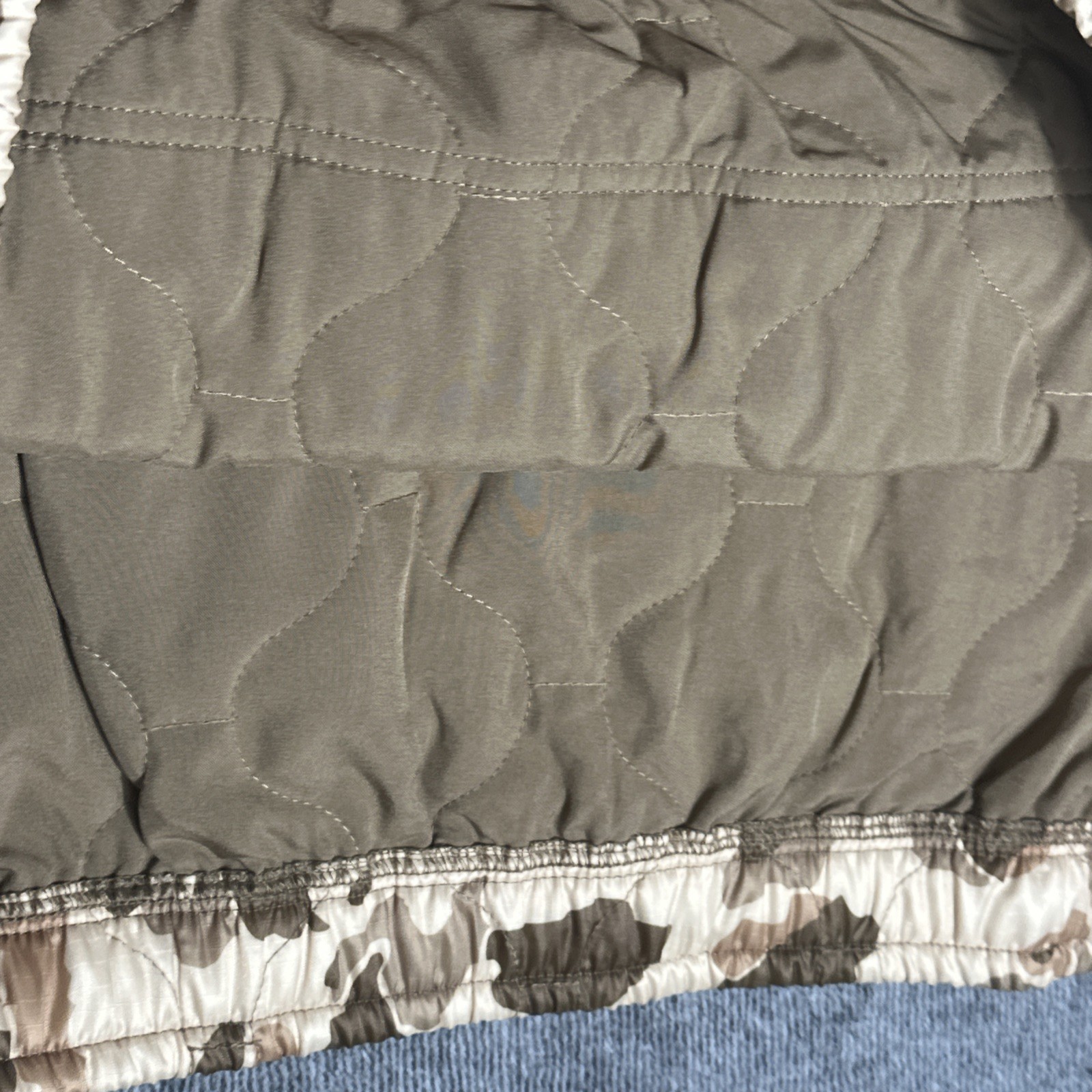 Zero Foxtrot Woobie Pullover Hoodie Mens 2XL FROGSKIN BEACH PTO Kangaroo Pocket