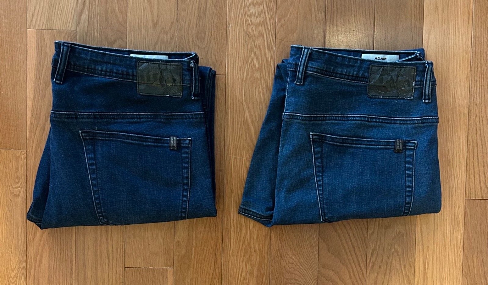 Buffalo David Bitton Mens Jeans Adam 36×30 Blue Slim Stretch