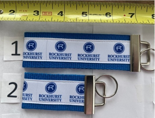 Rockhurst University Keychain Gift 4 Him Her Mom Grad Alumni Stocking Stuffer