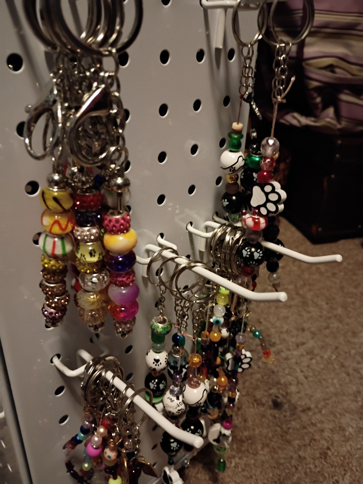 Handmade Keychain Key Rings Bracelets Dreamcatchers Pic Frames Painted Pictures