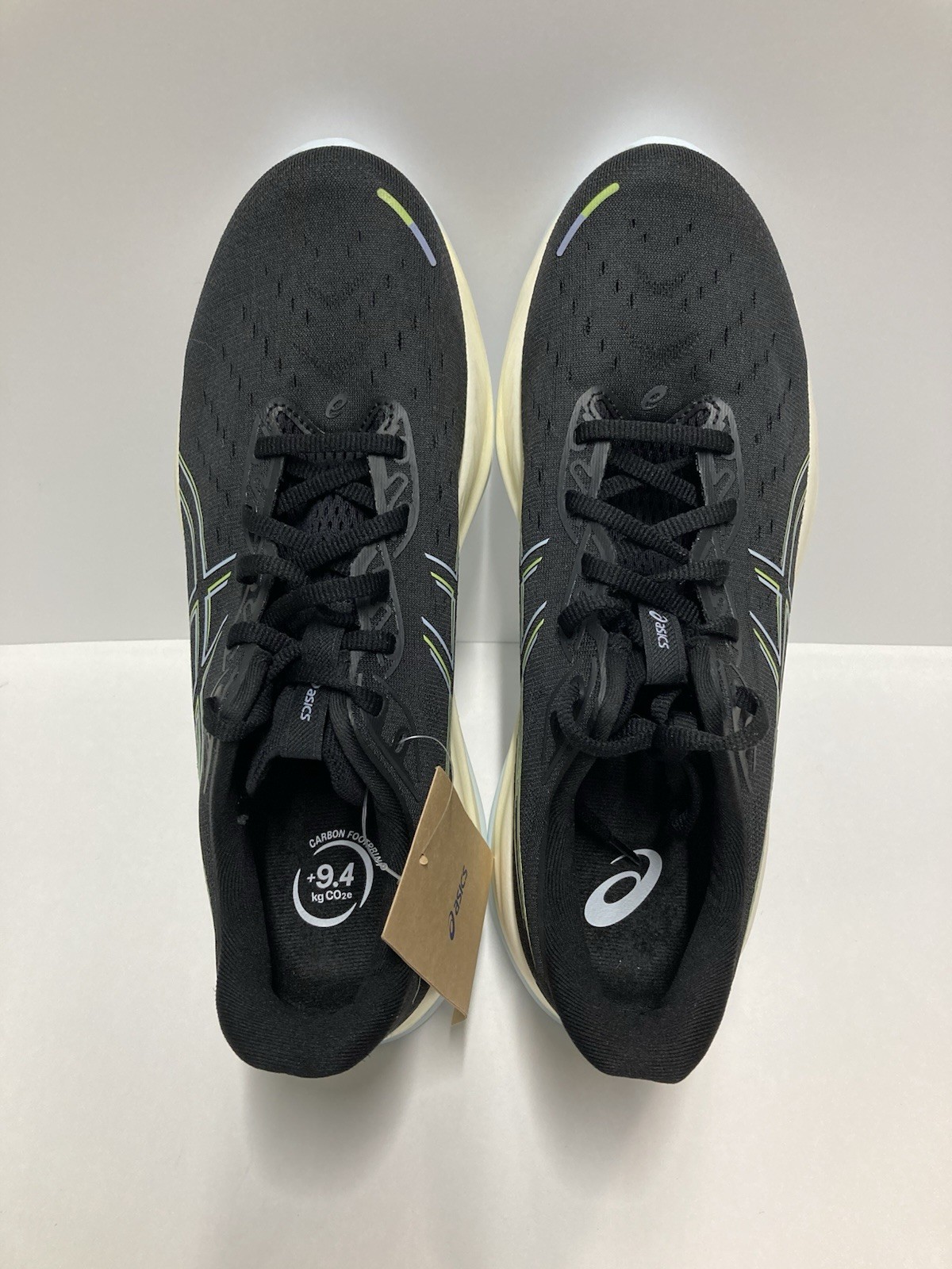 ASICS Gel-Cumulus 26 Men’s Size 9.5 Black/Safety Yellow
