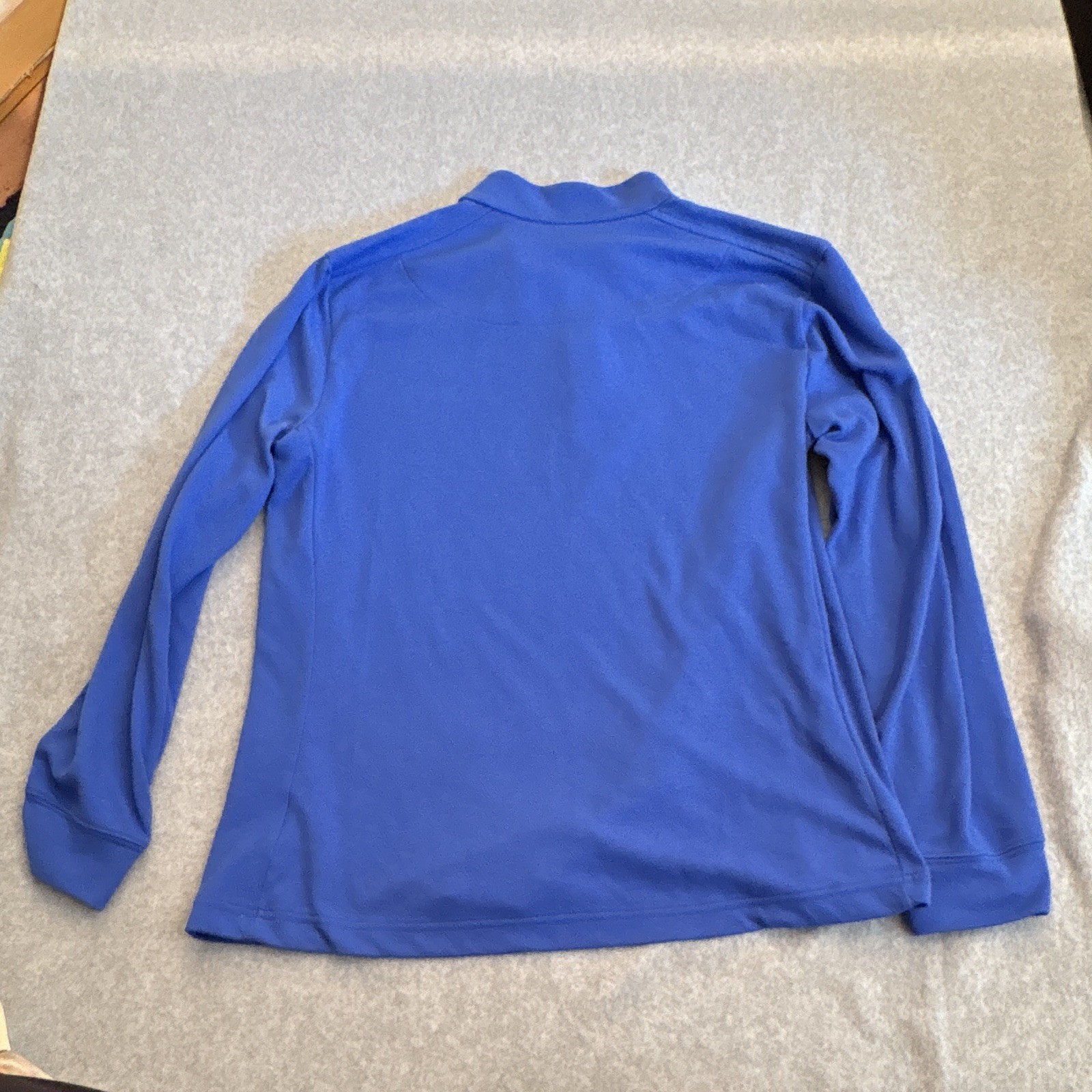 Nike Dri-FIT Men’s Puerto Rico Blue 1/4 Zip Mock Neck Long Sleeve Size XL