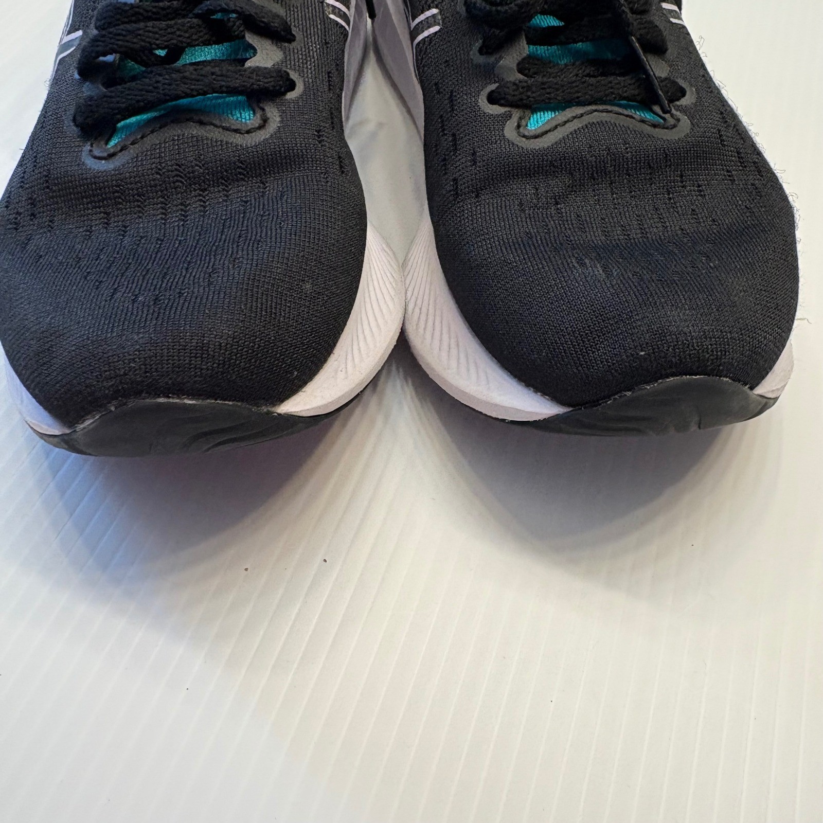 Asics Gel-Excite 10 Running Shoes Womens 6 Wide Black Teal 1012B420 Sneakers