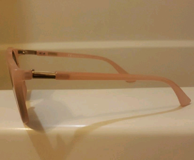 J.CREW Factory Women’s Rounded-Frame Sunglasses Milky Brown or Pinkish Brown