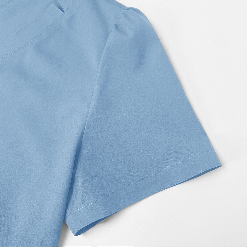 Lady Medical Scrub Set Nursing Uniform V-Neck Straight 2025 Summer Fashion Color