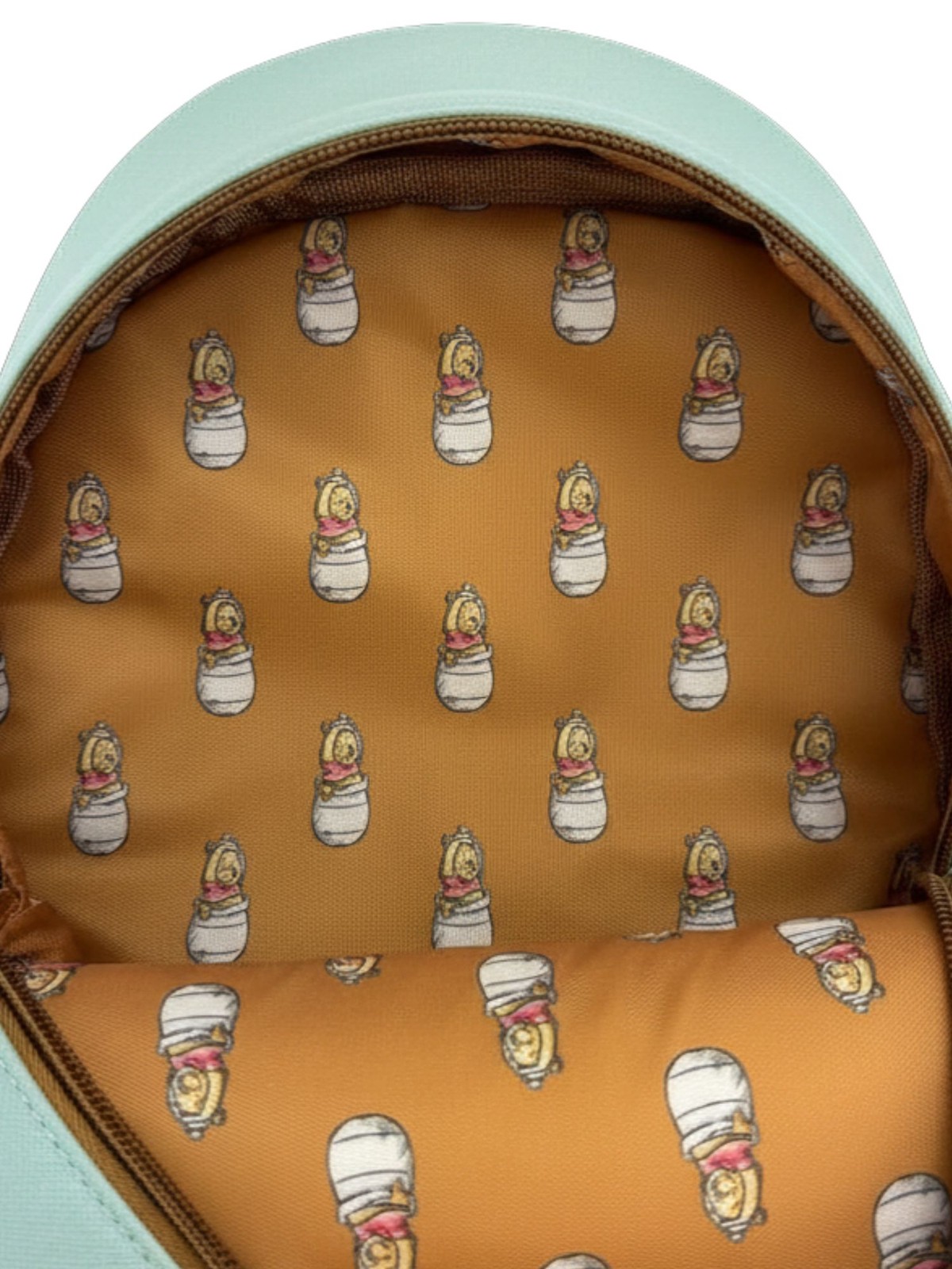 Winnie the Pooh Mini Backpack Sketch Floral Disney Bag with Detachable Charm