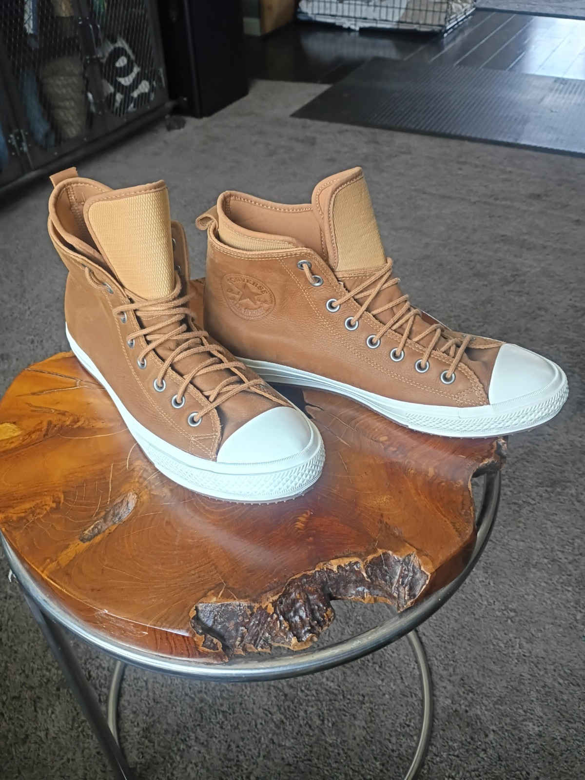 Converse Chuck Taylor All Star Waterproof Boot High Raw Sugar 157461C. 11 Men