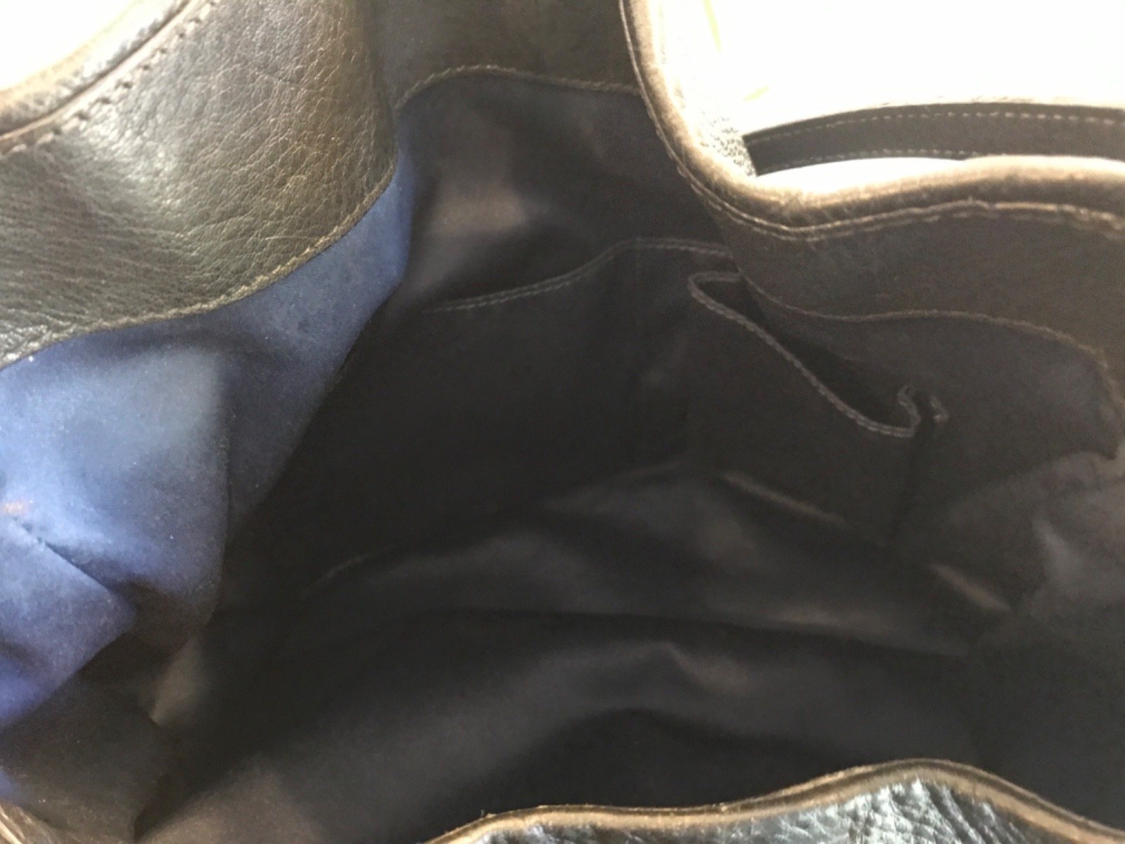 Coach Madison Phoebe Black Pebbled Leather Hobo Satchel Handbag