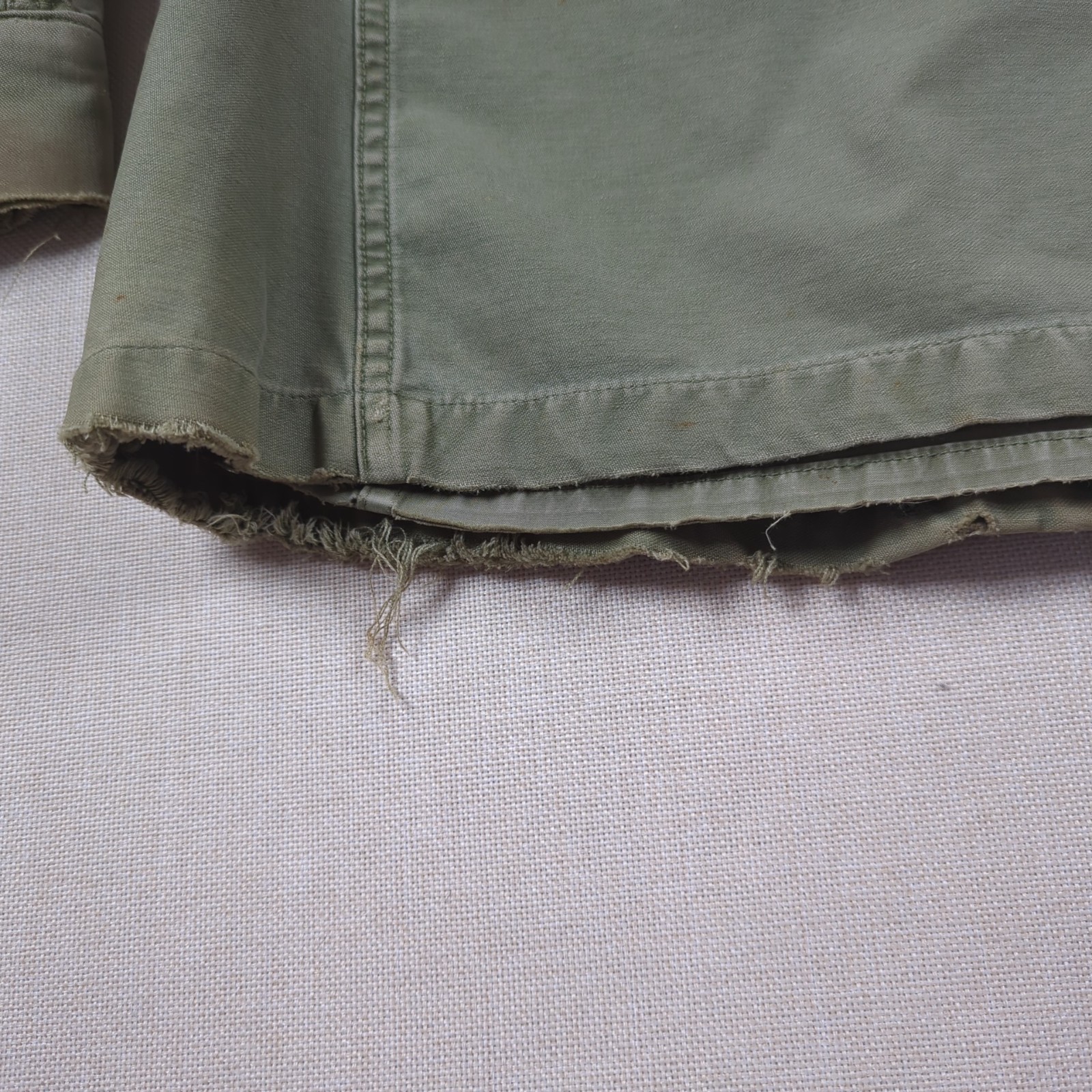 VTG 50s US Army M-51 Field Jacket Small OG-107 Green Distressed Korean War