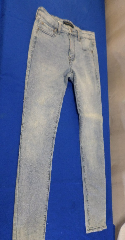 AEROPOSTALE HIGH RISE JEGGINGS COTTON/POLY BLEND DENIM BLUE JEANS PANTS 2R