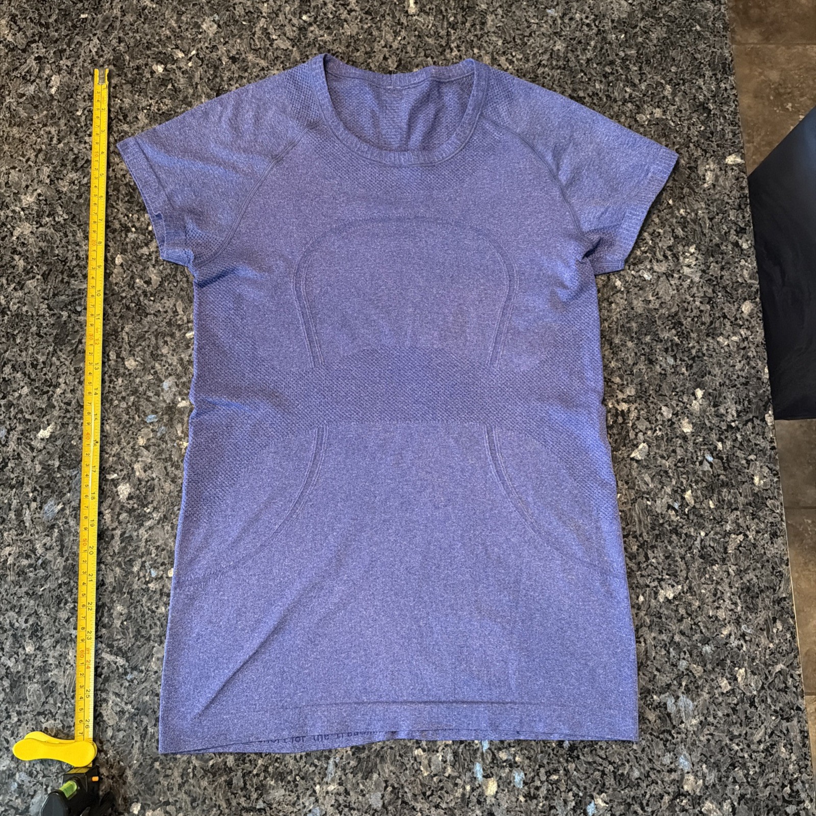 Lululemon Swiftly Tech Short Sleeve 2.0 Purple Hip Length Crewneck Shirt Size 8