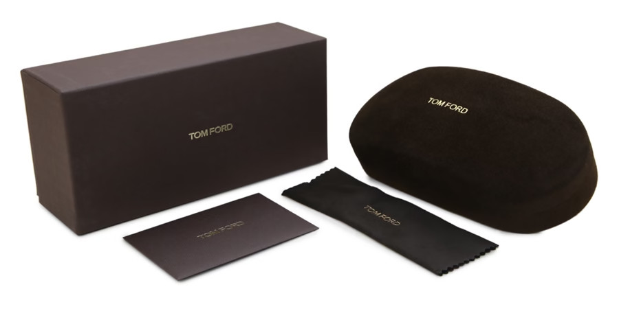 Tom Ford TF965 52E Cassius Oversized Aviator Sunglasses in Tortoise/Yellow Lens