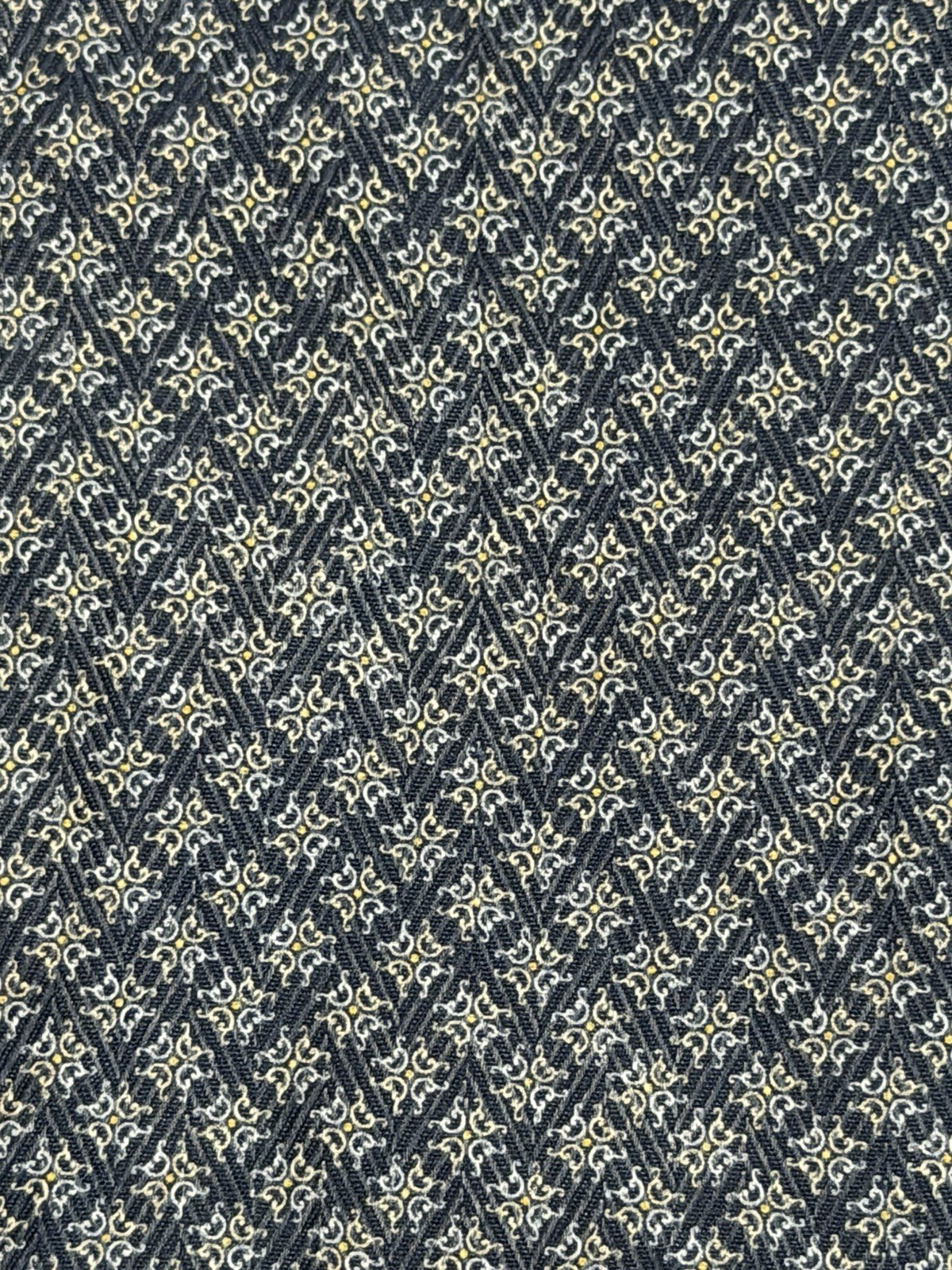 Pinto Ranch YY Western M Pearl Snap Cowboy Herringbone & Geometric Performance
