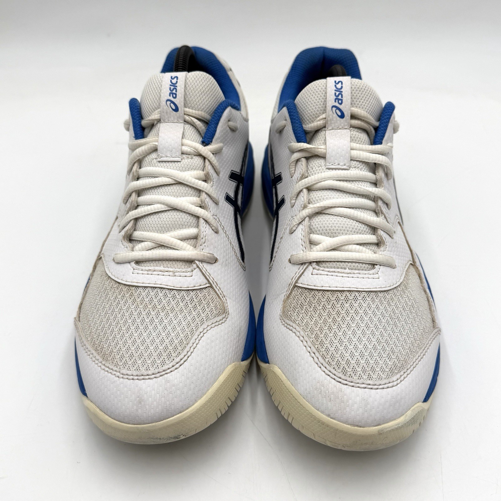 Asics Gel Dedicate 8 Mens Size 11 Pickleball Shoes Sneakers 1041A409 White Blue