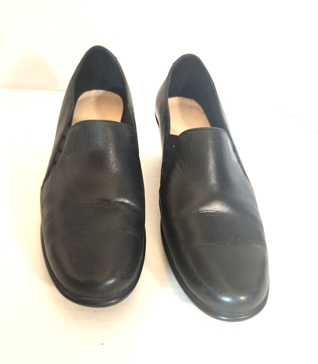 Dansko Black Leather 2.25 in Heel Shoes Size 41 (US 10-10.5)