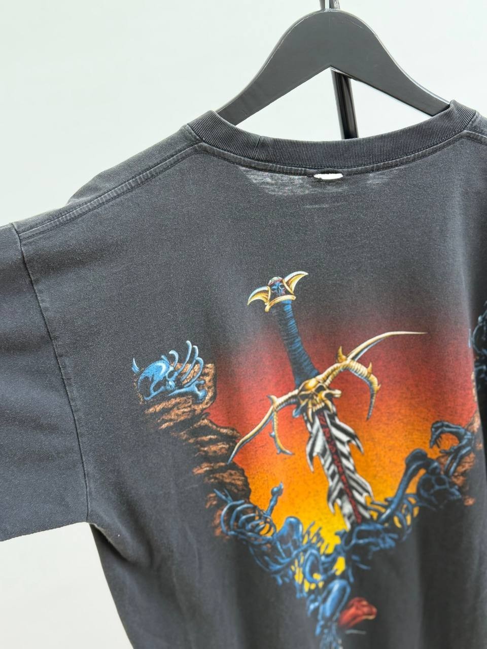 Vintage 90s MEGADETH 1997 mega tess band t-shirt traviss scott Style