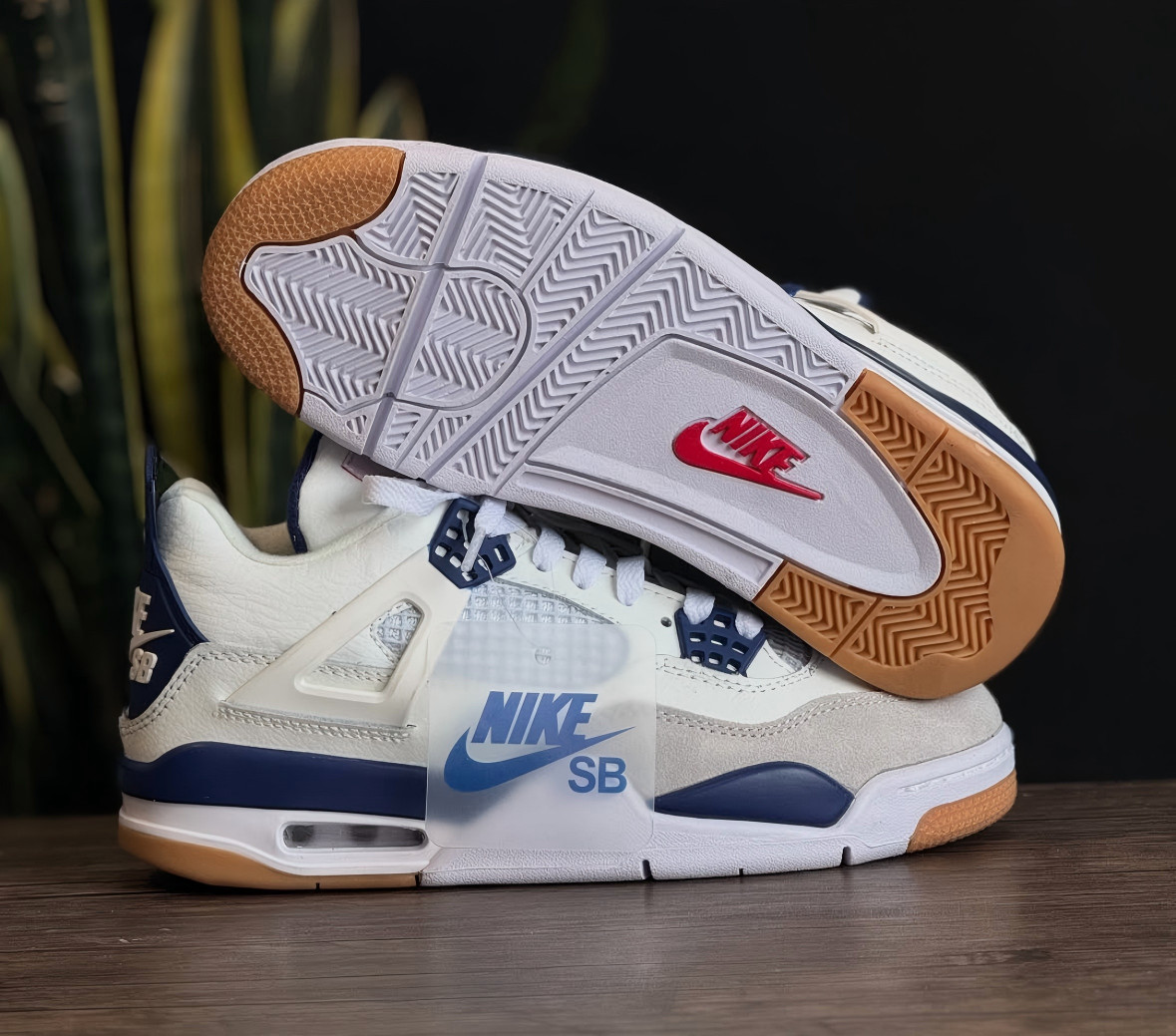 Jordan 4 Retro SB “Navy Blue” Men’s Basketball Shoes – Mid Top – US Size 7–12