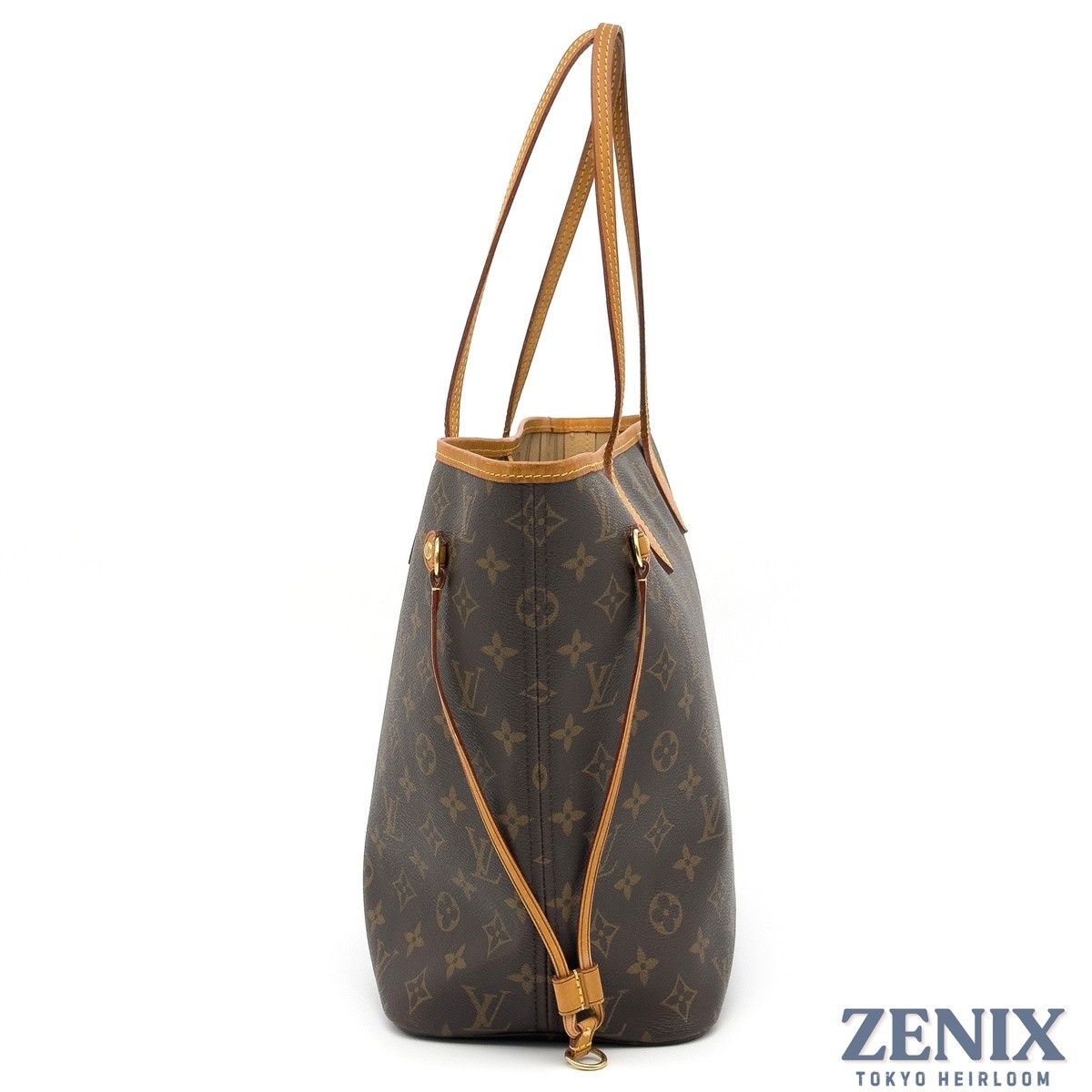 USA-Made Louis Vuitton Neverfull MM Monogram Tote Bag M40156 2010 Duty-Free