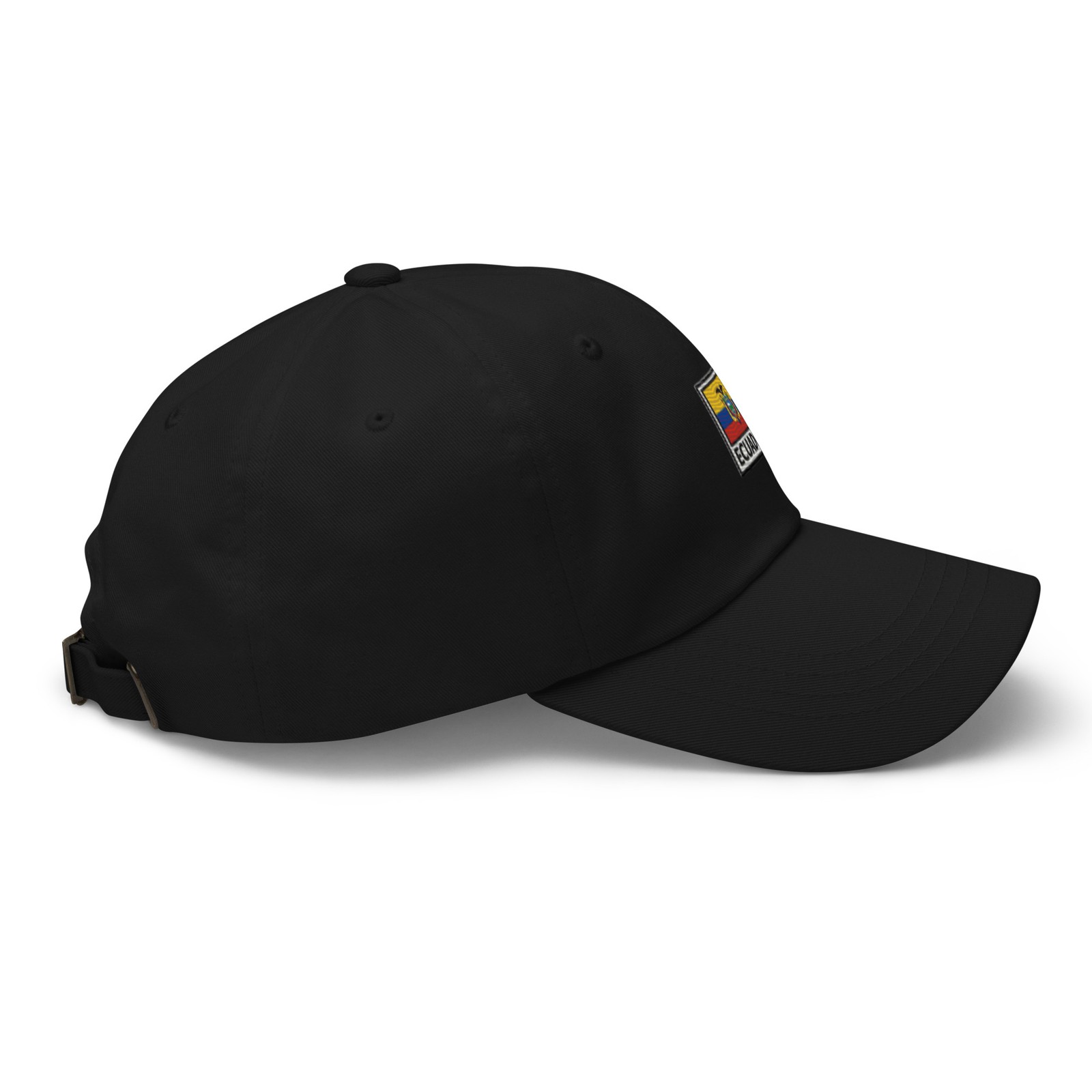 Ecuador Flag Embroidered Dad Hat | Adjustable Baseball Cap