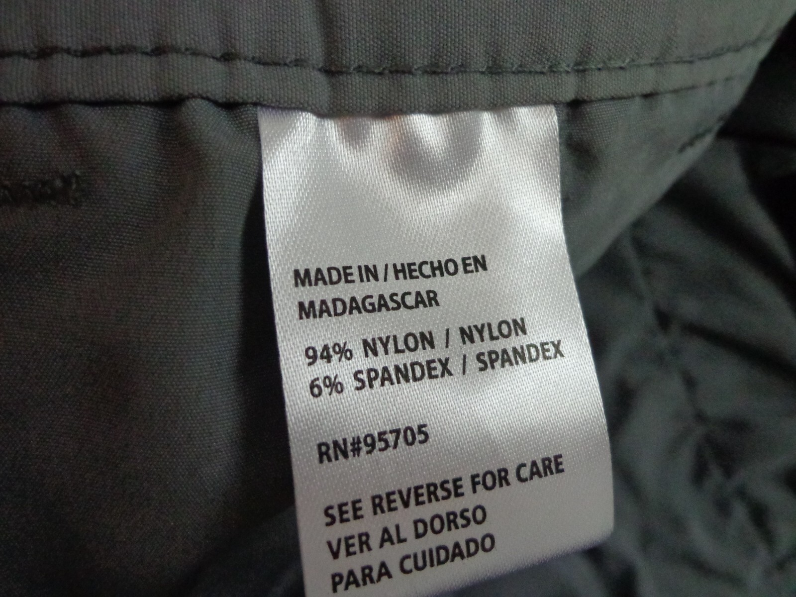 DENALI Sterling Silver Technical Stretch Pants Flex Waist 32/32 NEW MSRP $54