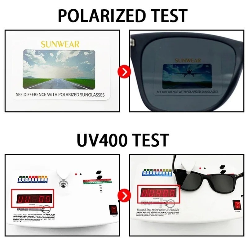 Night Vision Polarized Sunglasses Men Driving Glasses UV400 Outdoor Sport Goggle